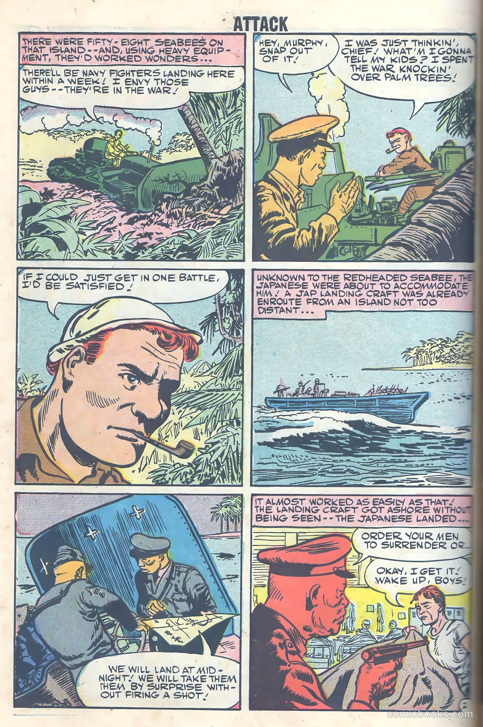 Attack! #54 (1958) — page 64 of 100