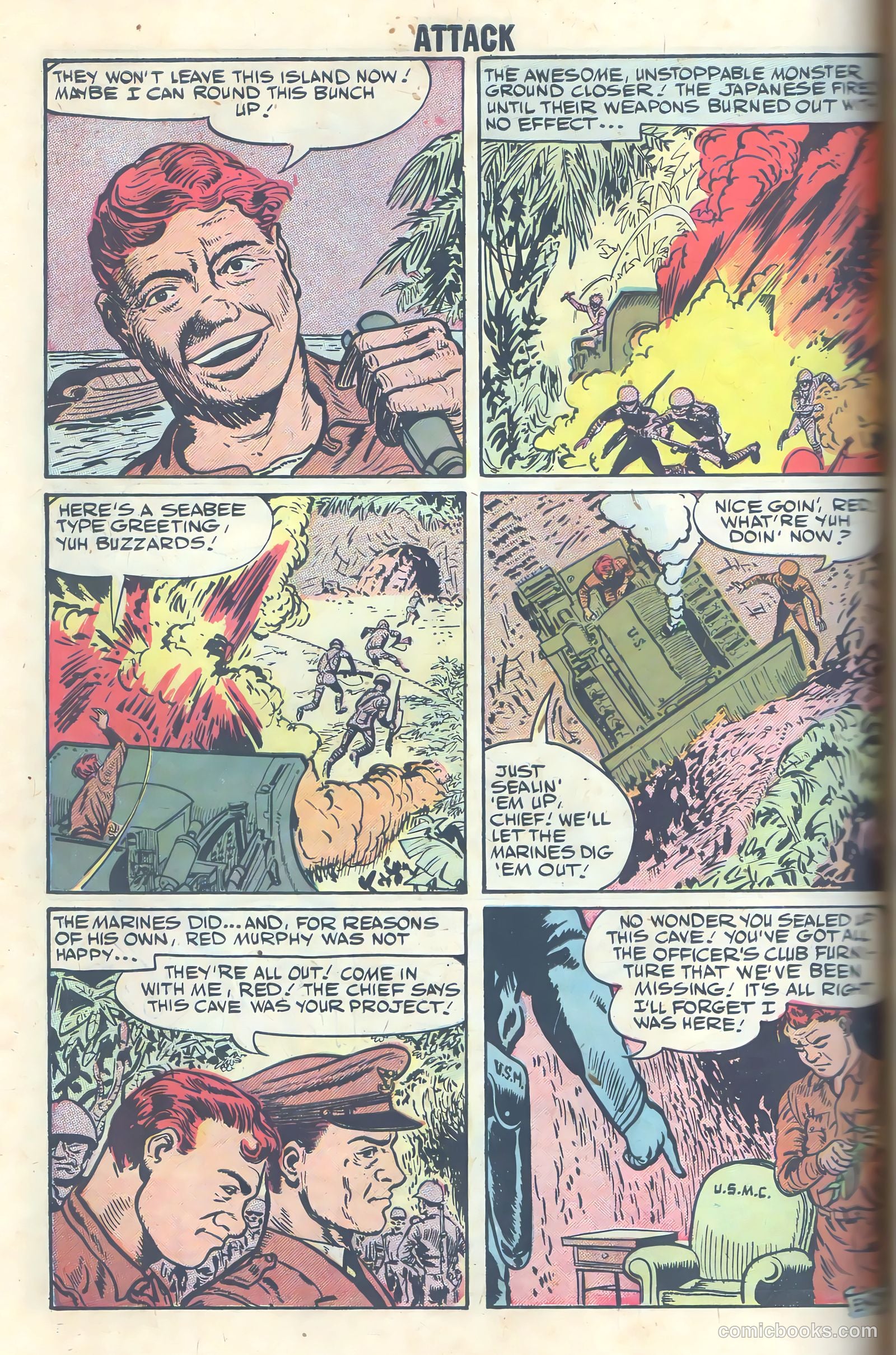 Attack! #54 (1958) — page 66 of 100