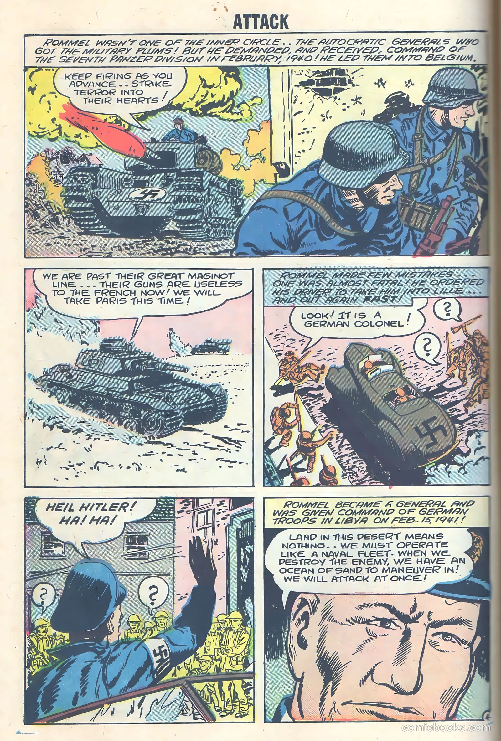 Attack! #54 (1958) — page 70 of 100
