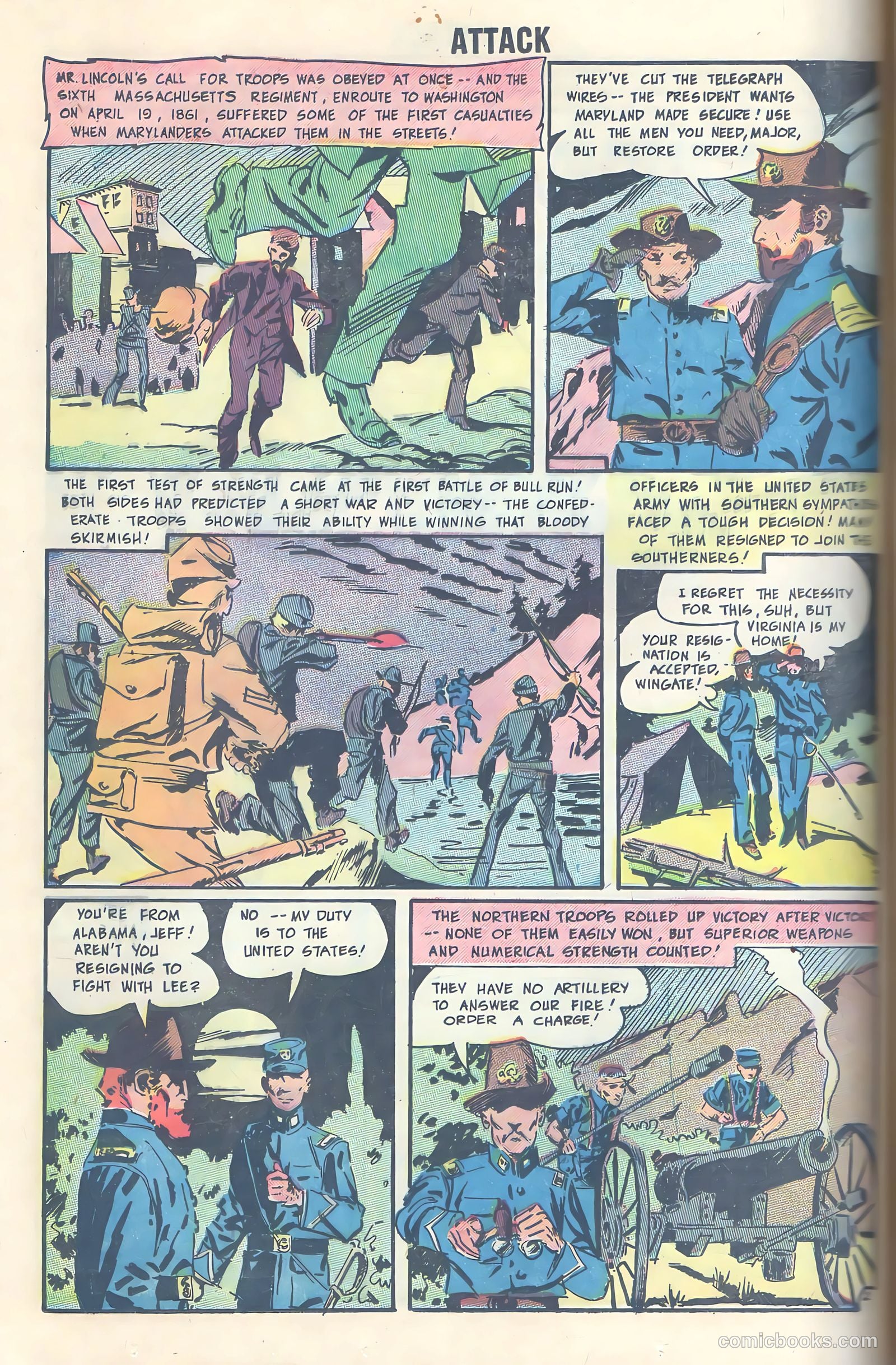 Attack! #54 (1958) — page 76 of 100