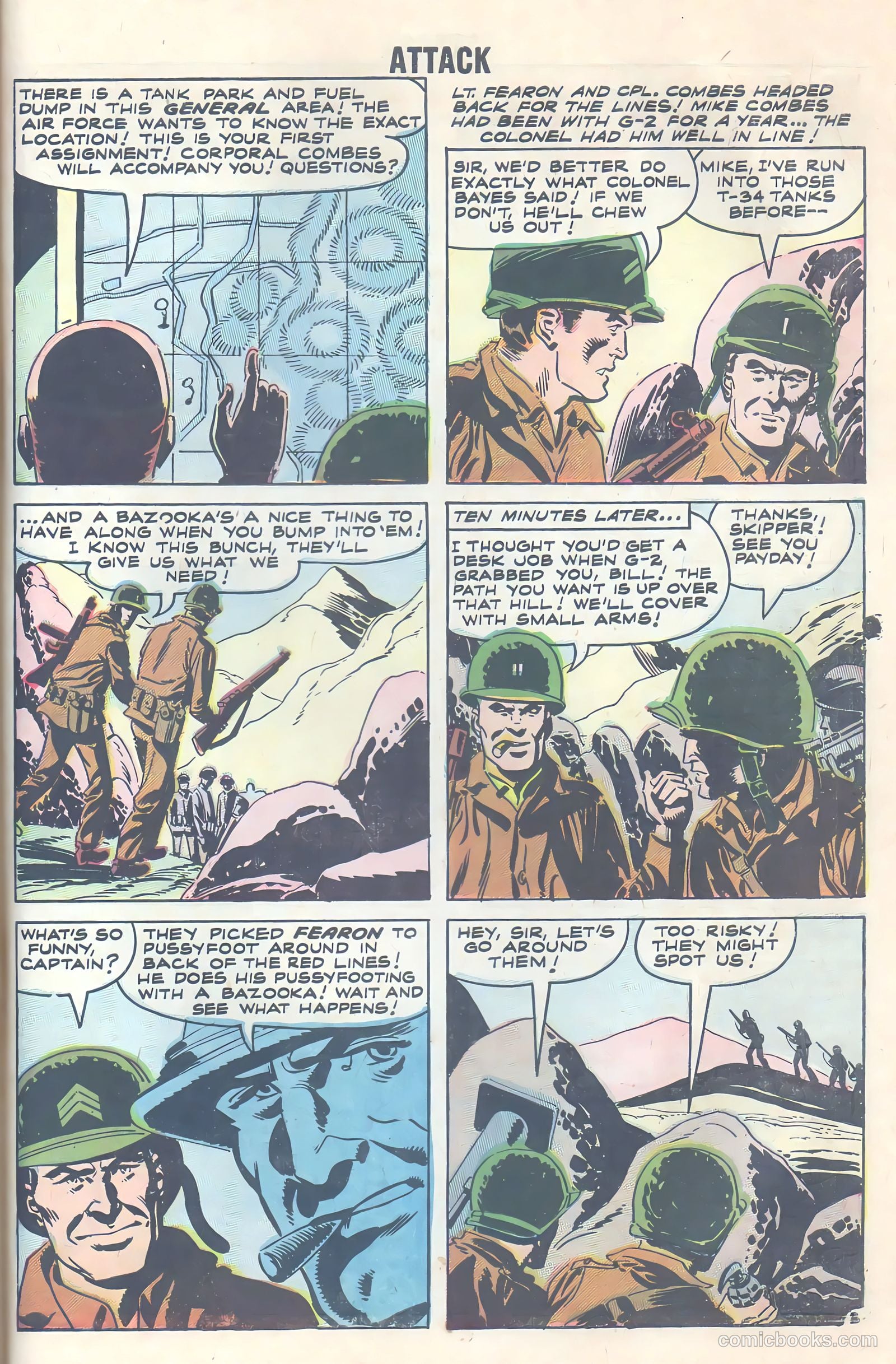 Attack! #54 (1958) — page 95 of 100