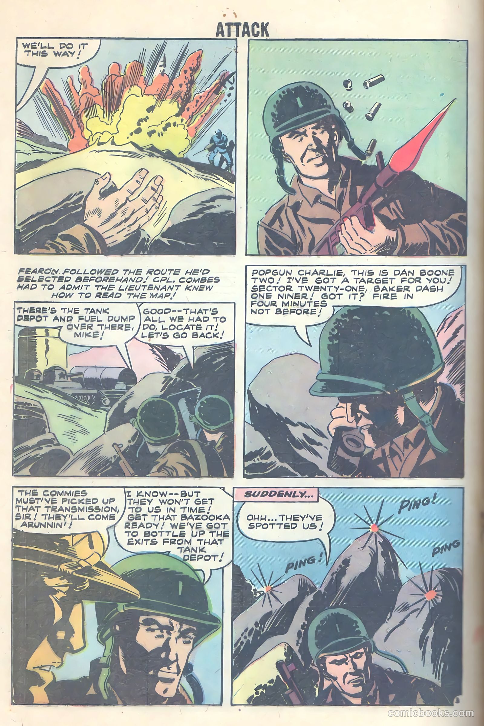 Attack! #54 (1958) — page 96 of 100