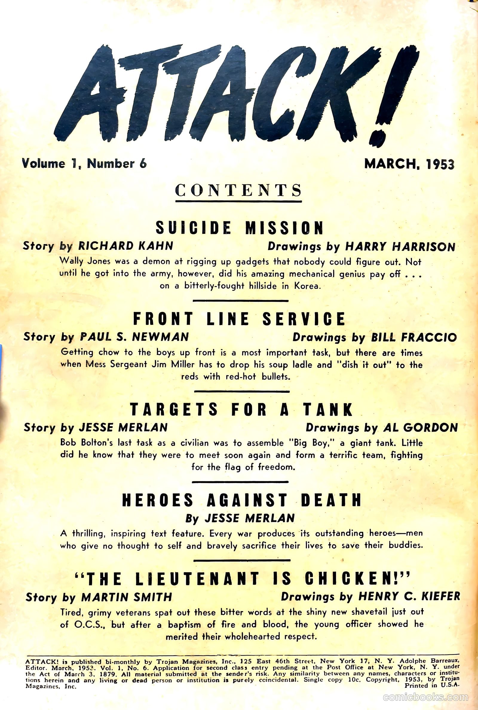 Attack #6 (1972) — page 2 of 36