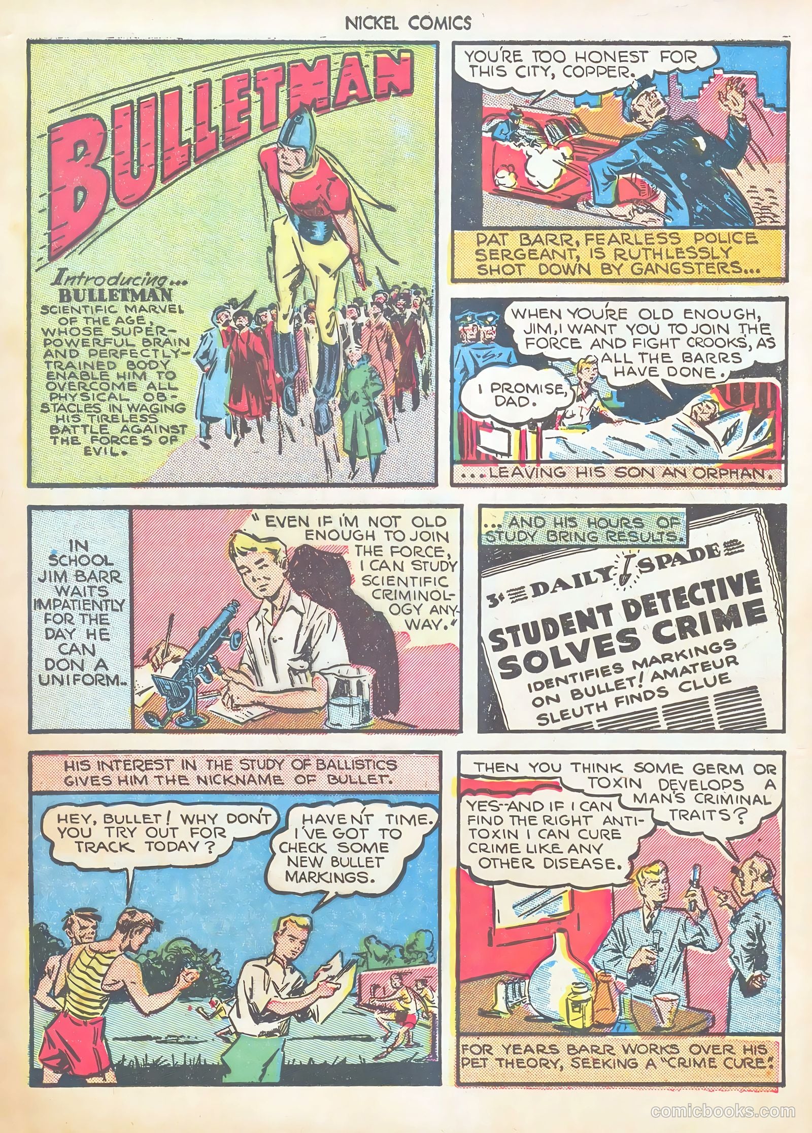 Nickel Comics #1 (1940) — page 3 of 37