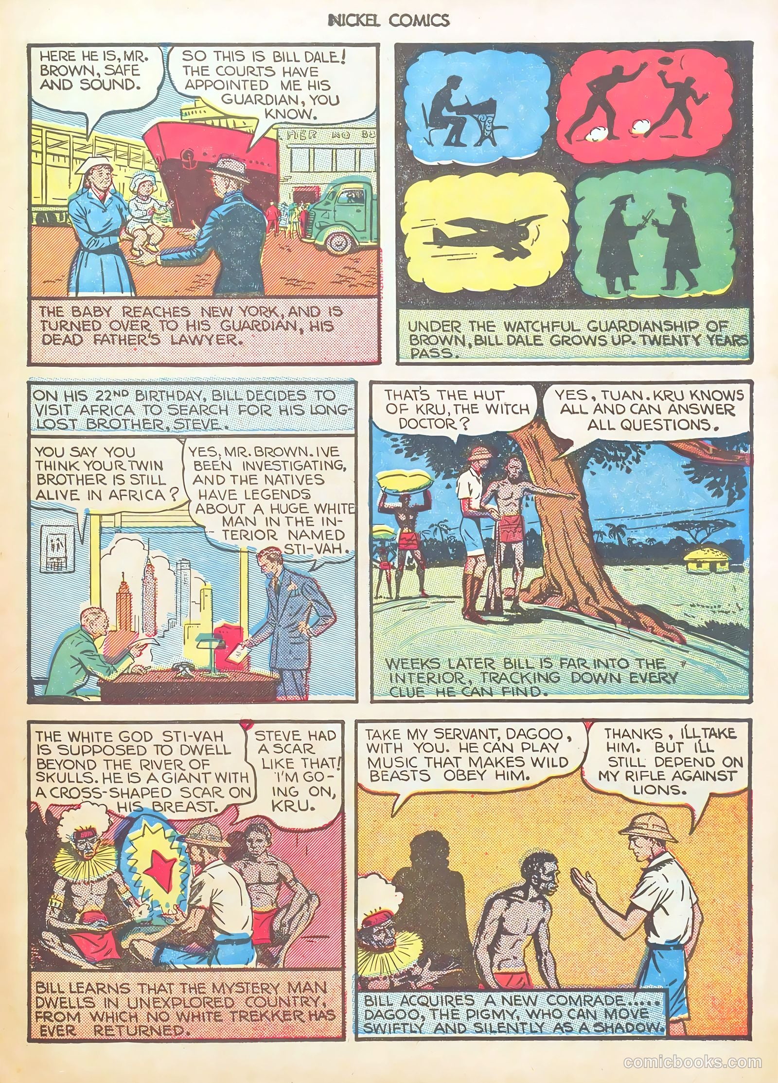 Nickel Comics #1 (1940) — page 15 of 37