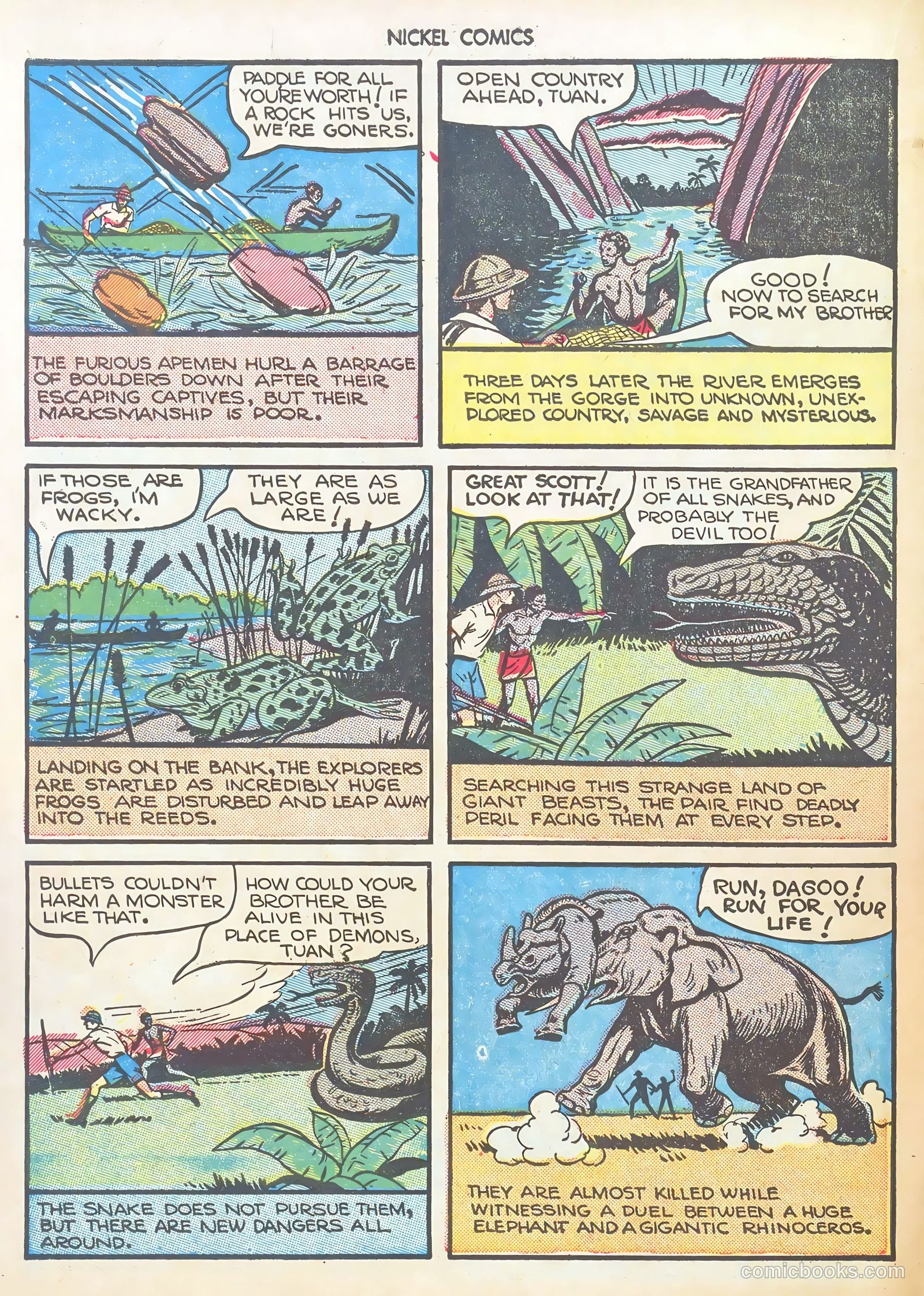Nickel Comics #1 (1940) — page 18 of 37