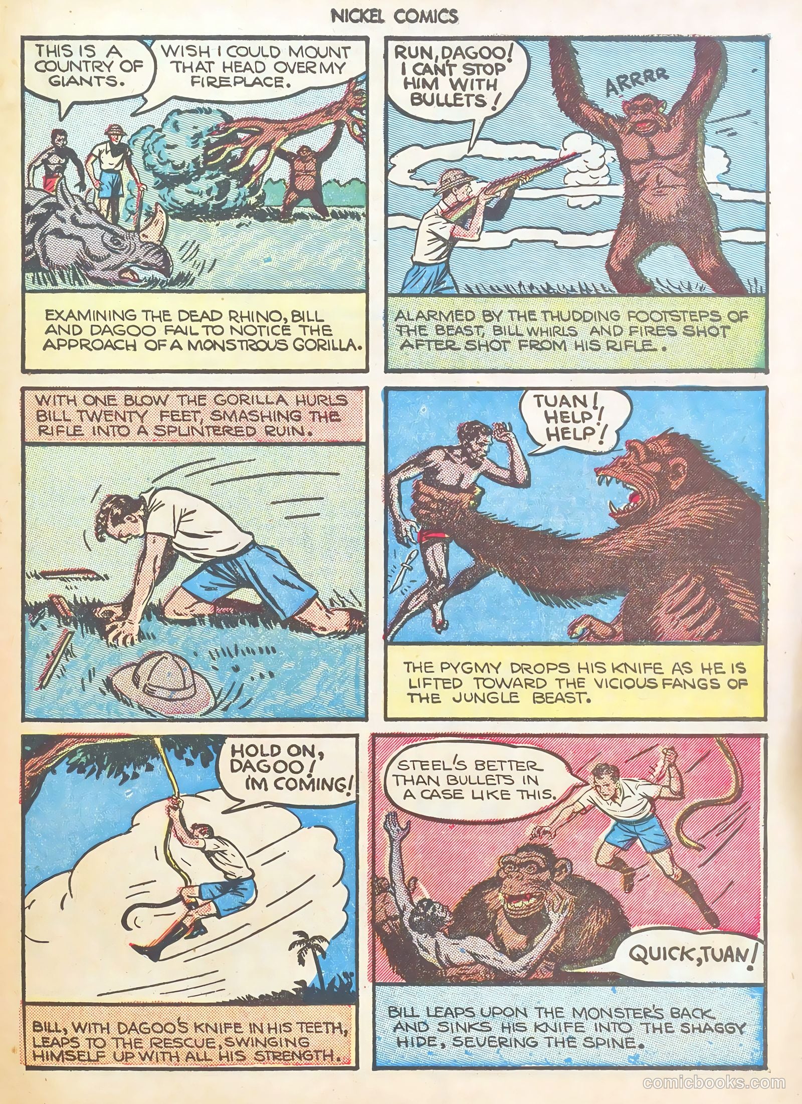 Nickel Comics #1 (1940) — page 19 of 37