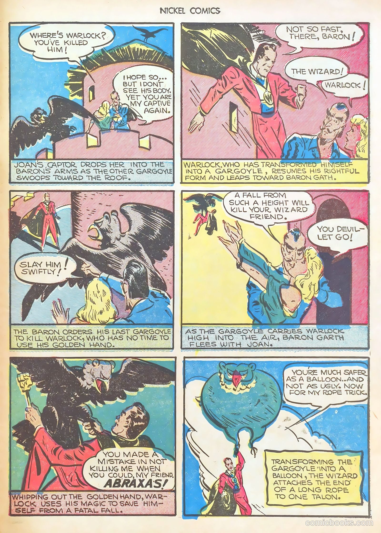 Nickel Comics #1 (1940) — page 31 of 37