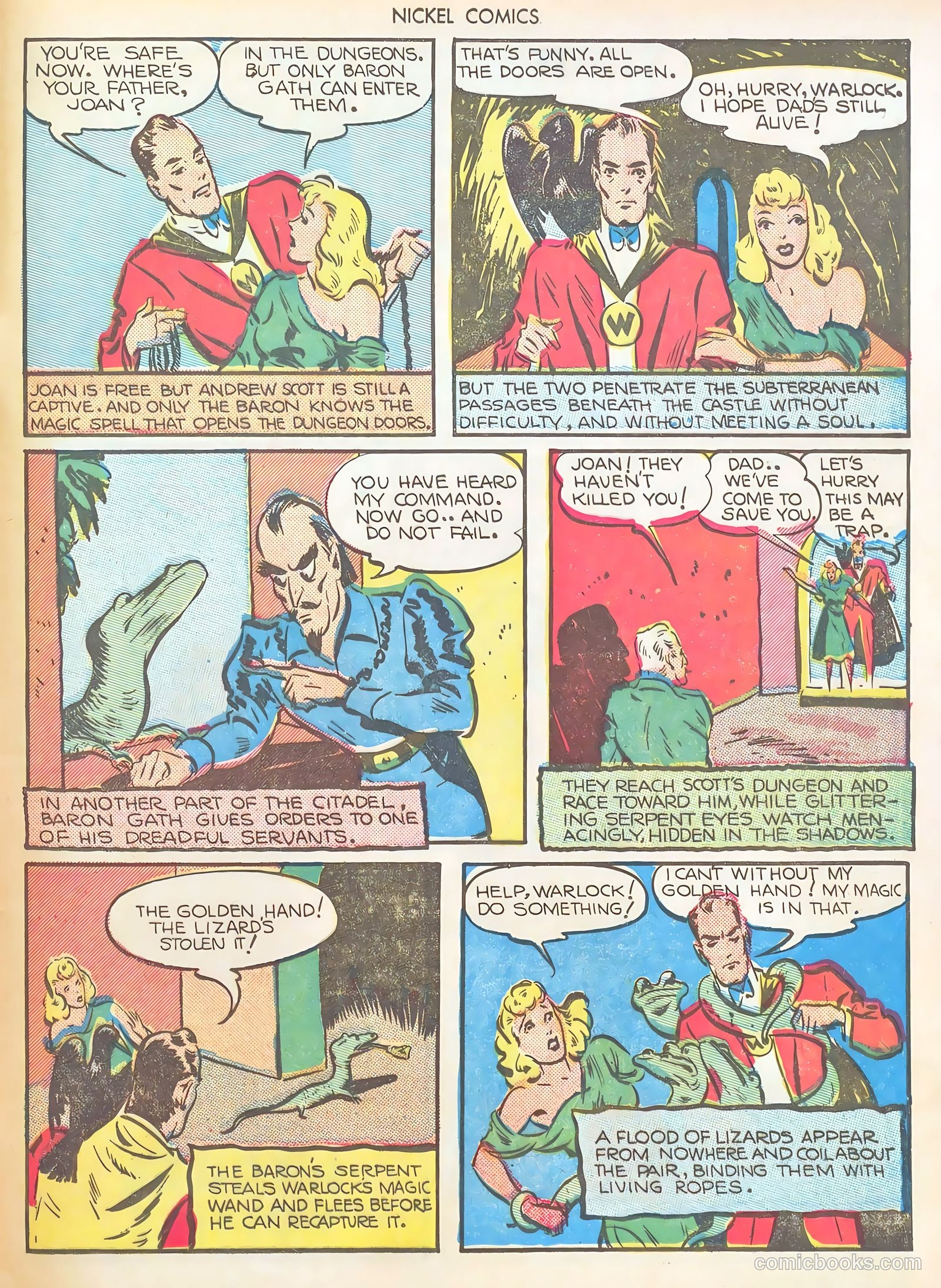 Nickel Comics #1 (1940) — page 33 of 37