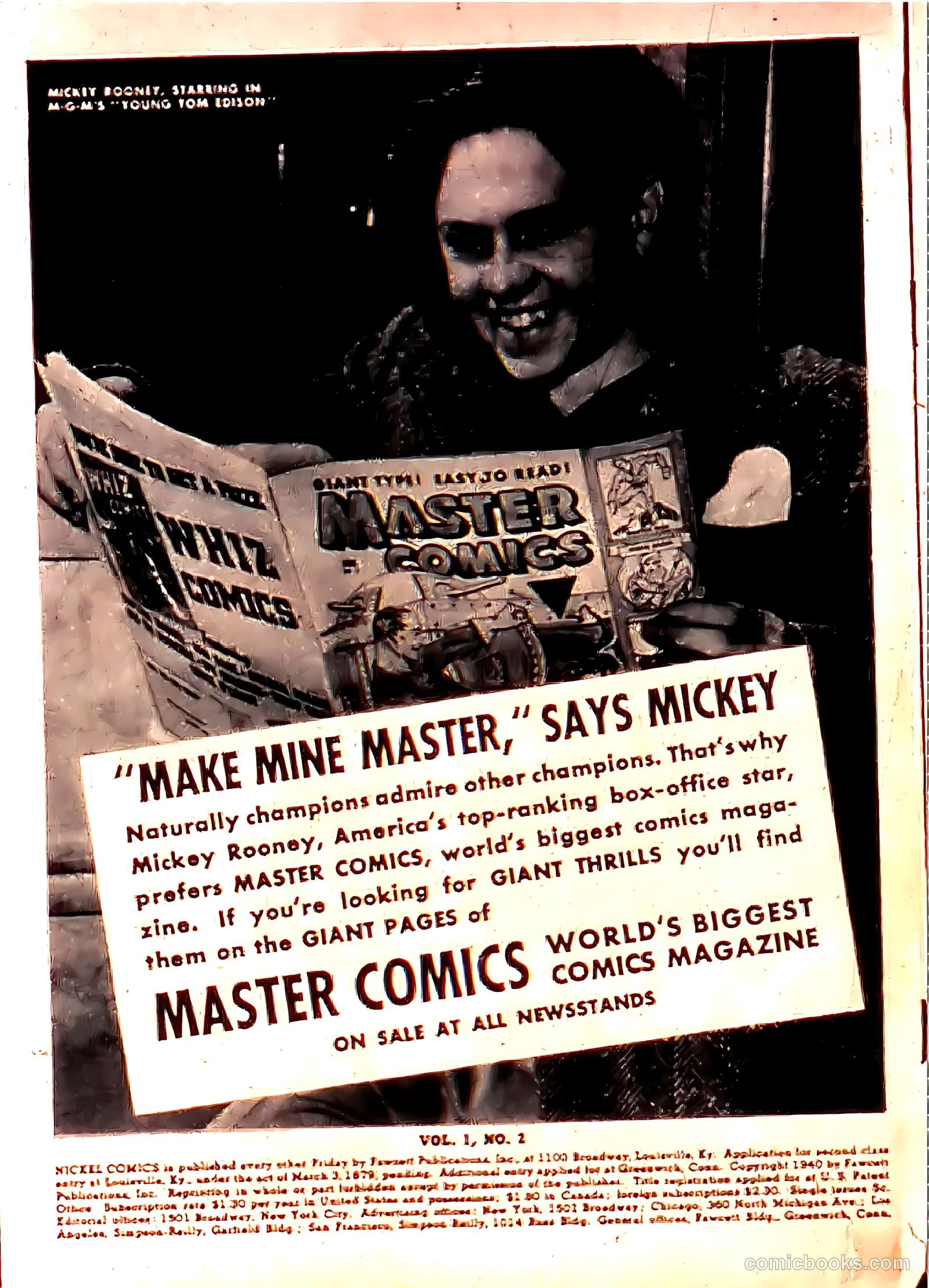 Nickel Comics #2 (1940) — page 2 of 36