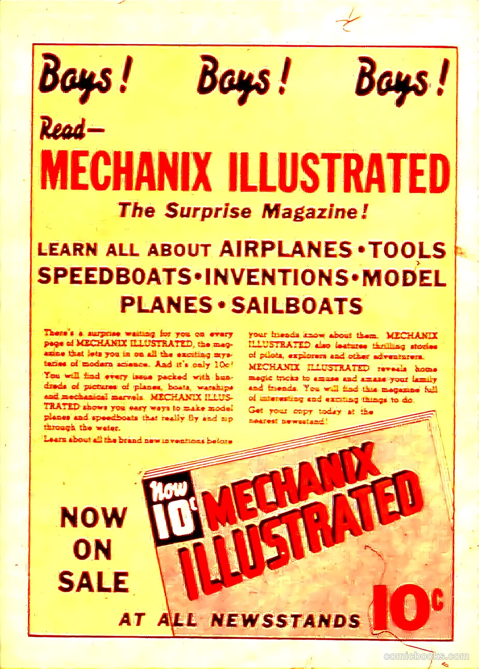 Nickel Comics #3 (1940) — page 36 of 36