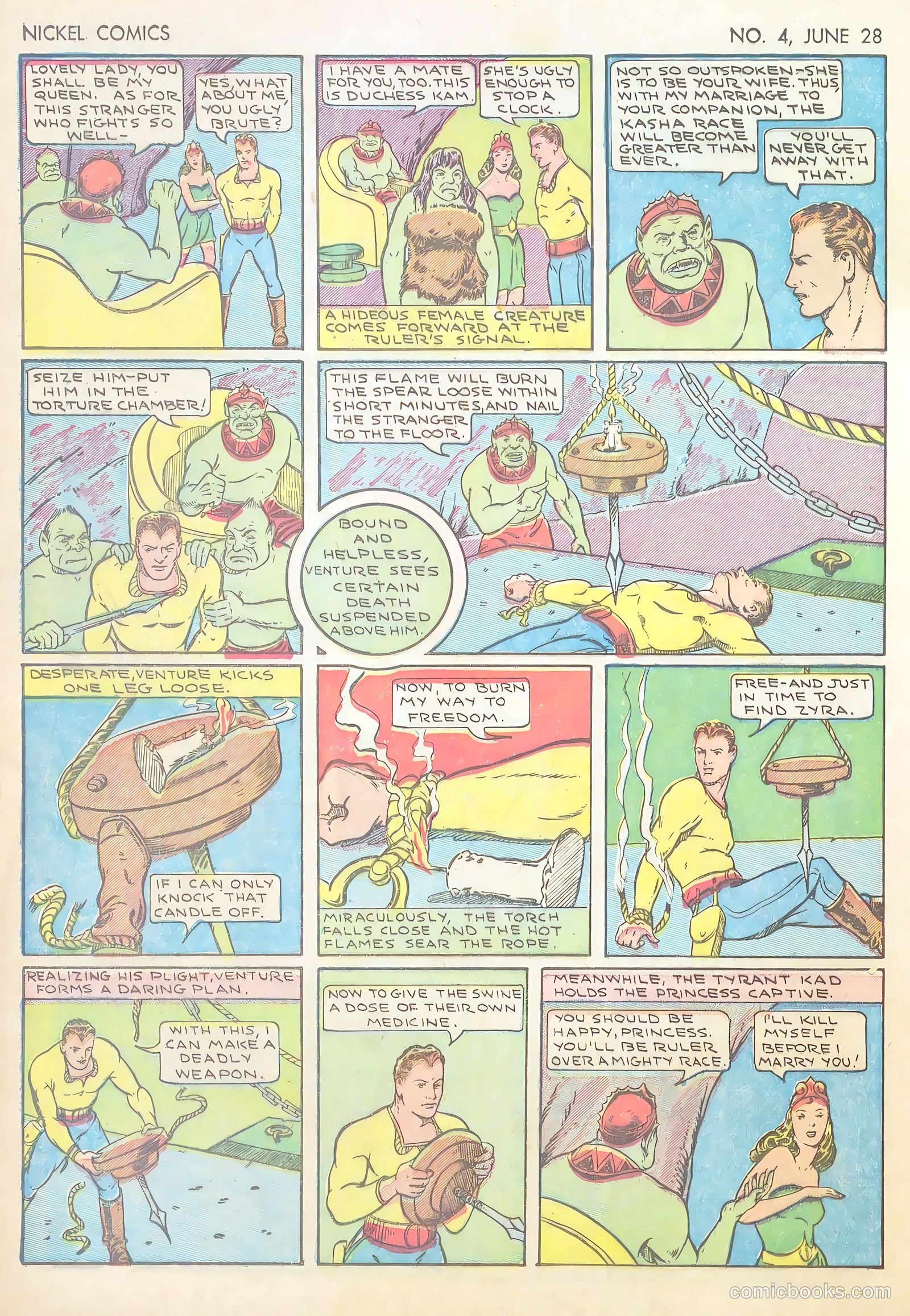 Nickel Comics #4 (1940) — page 28 of 37