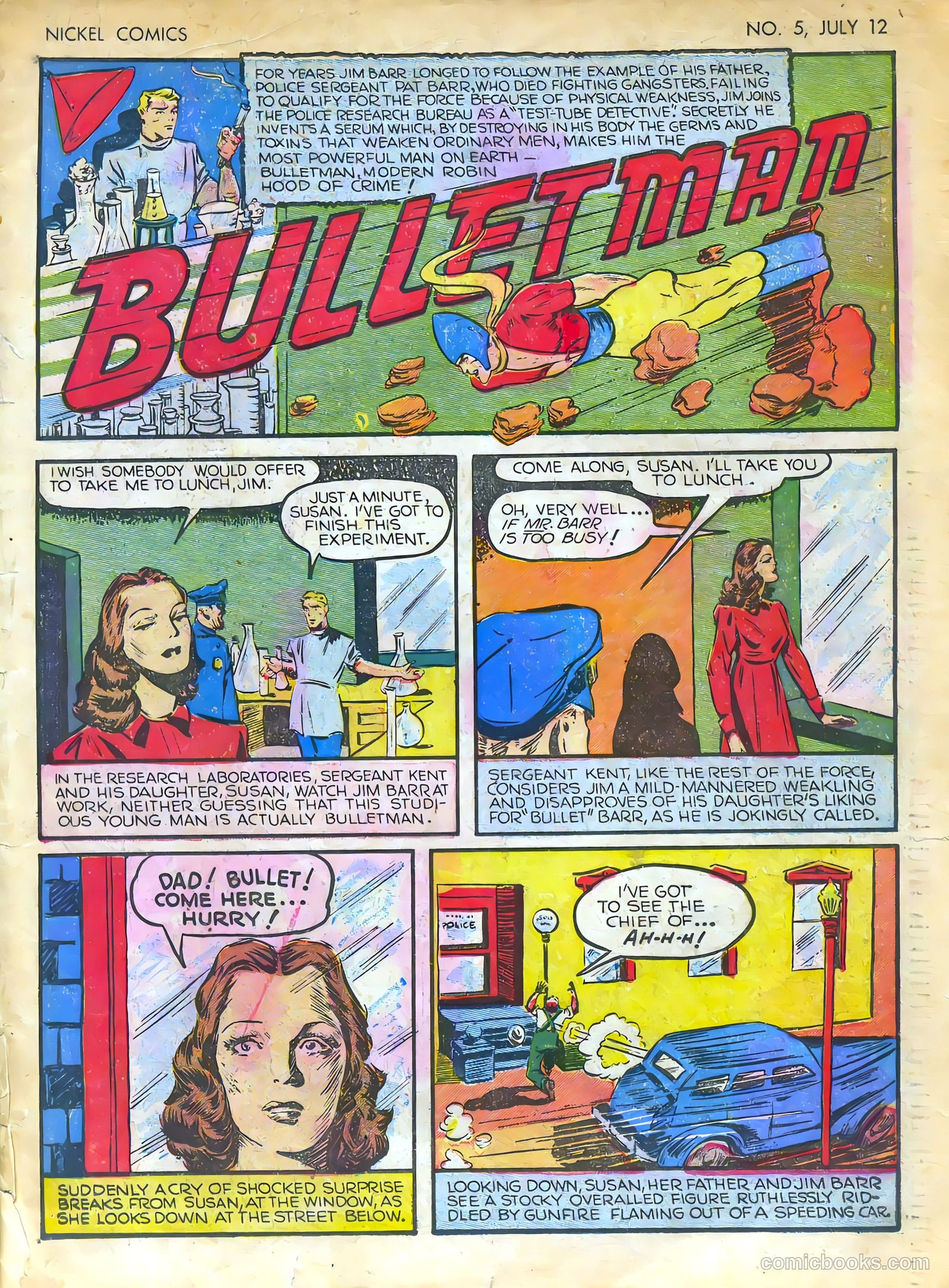 Nickel Comics #5 (1940) — page 3 of 36