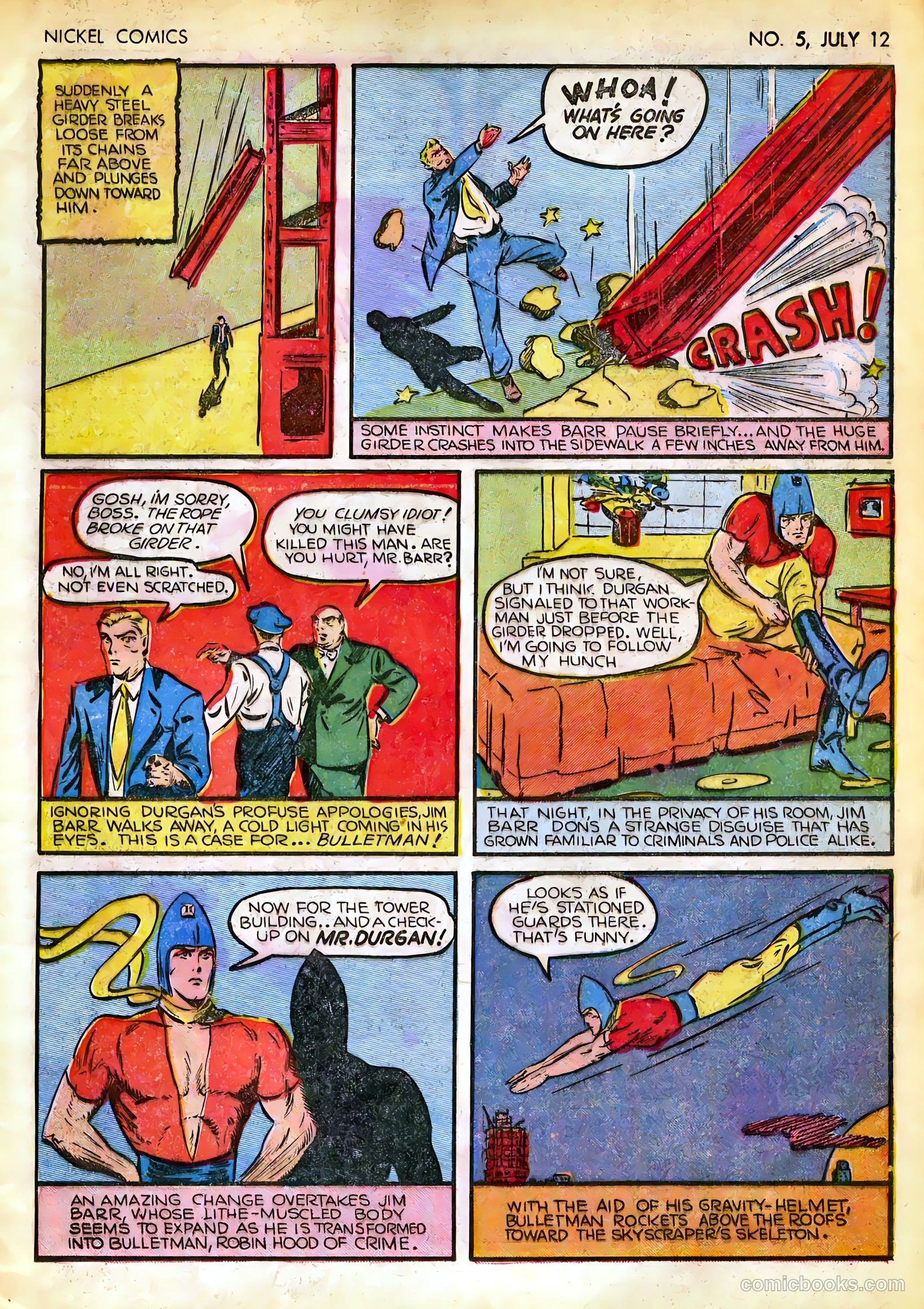 Nickel Comics #5 (1940) — page 5 of 36