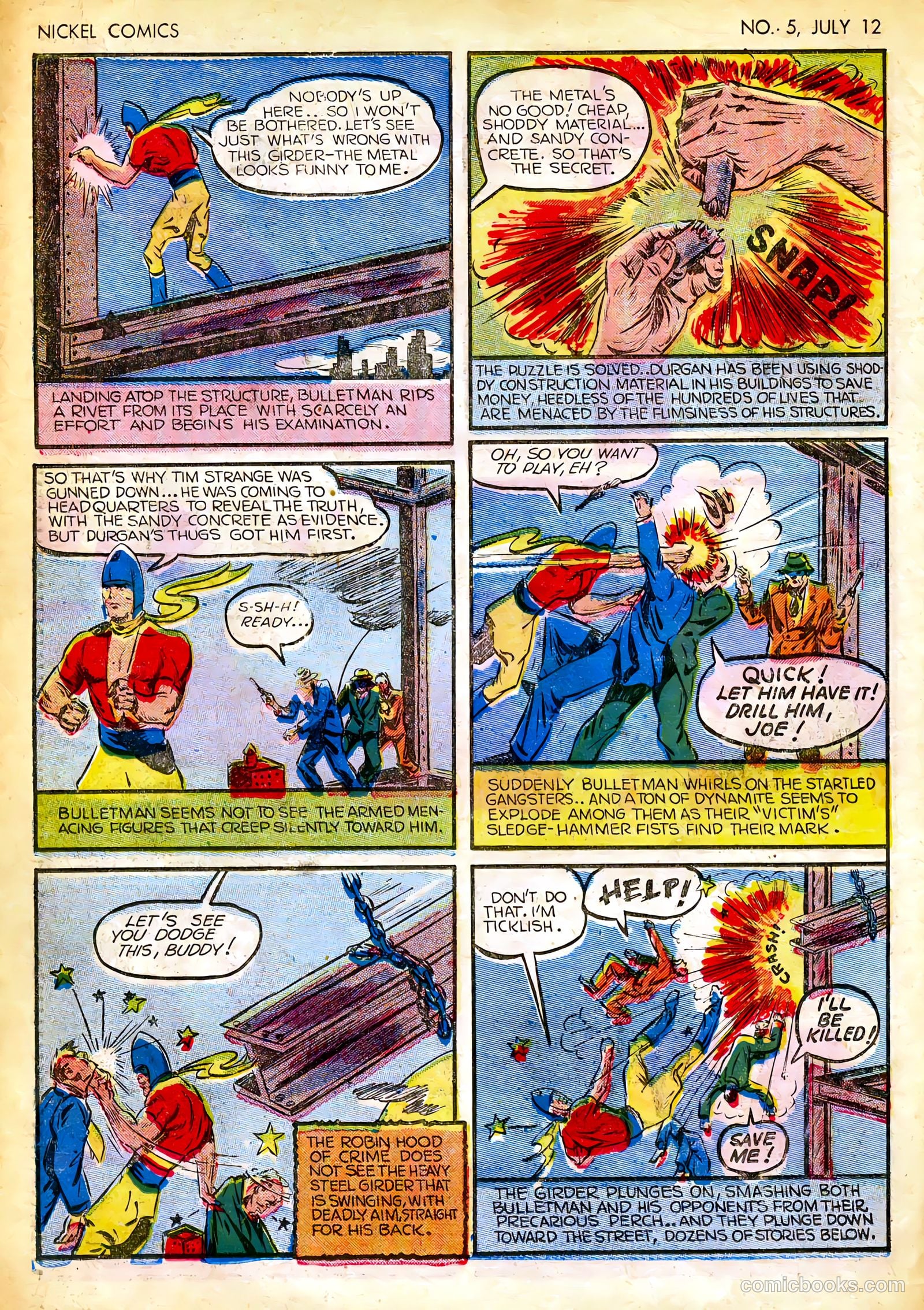Nickel Comics #5 (1940) — page 6 of 36
