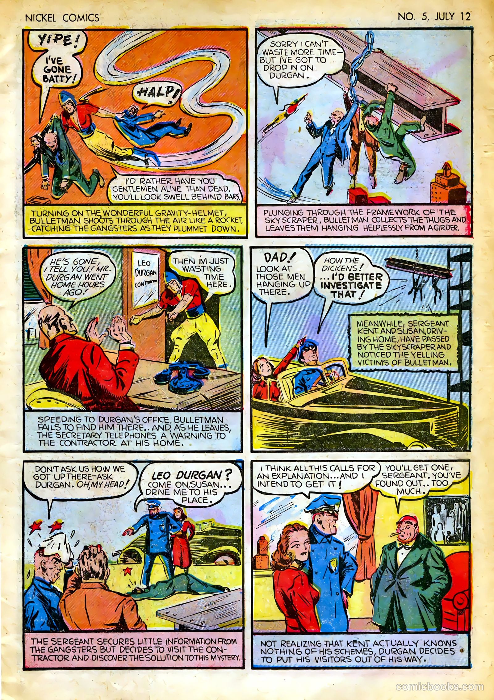 Nickel Comics #5 (1940) — page 7 of 36