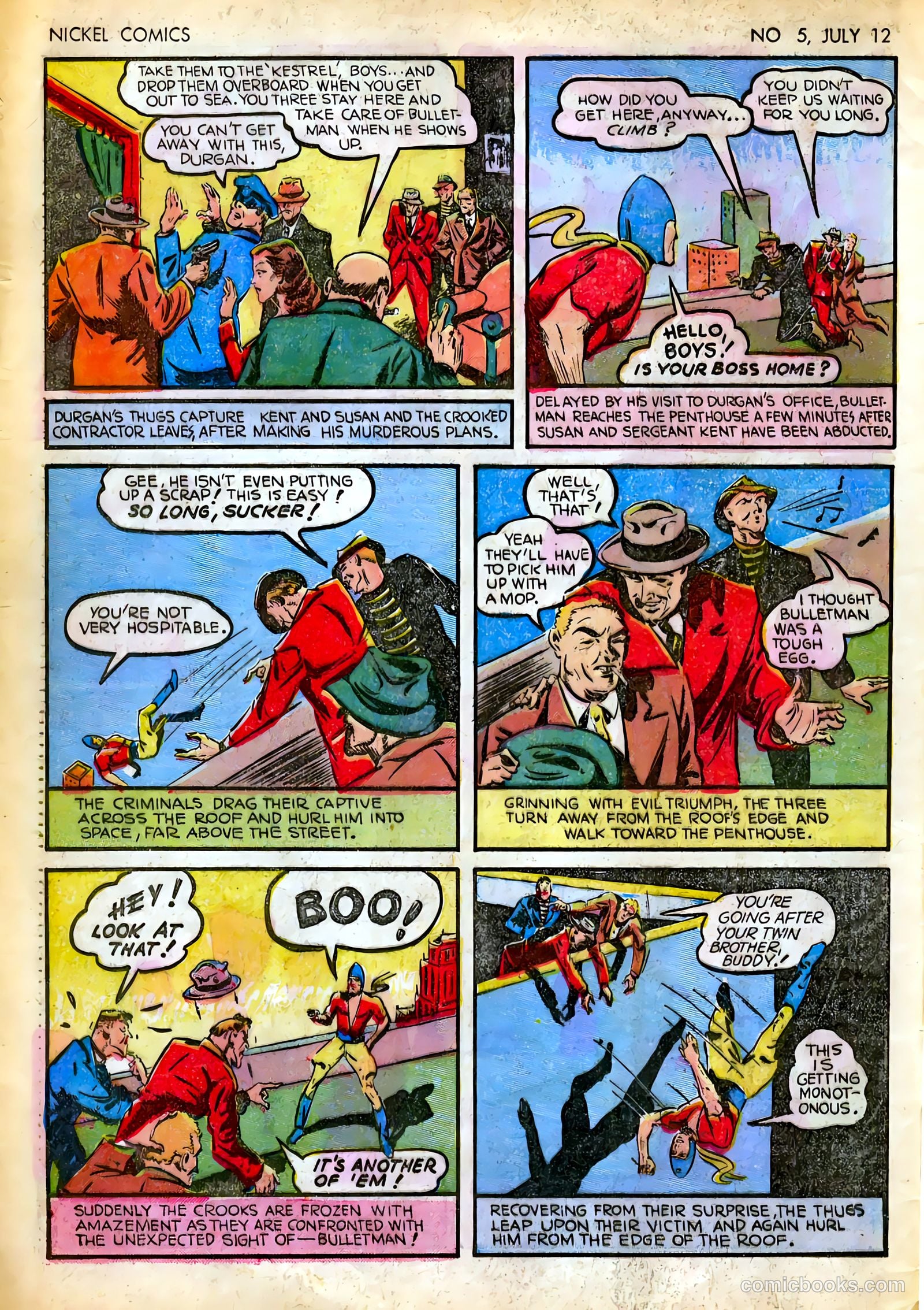 Nickel Comics #5 (1940) — page 8 of 36