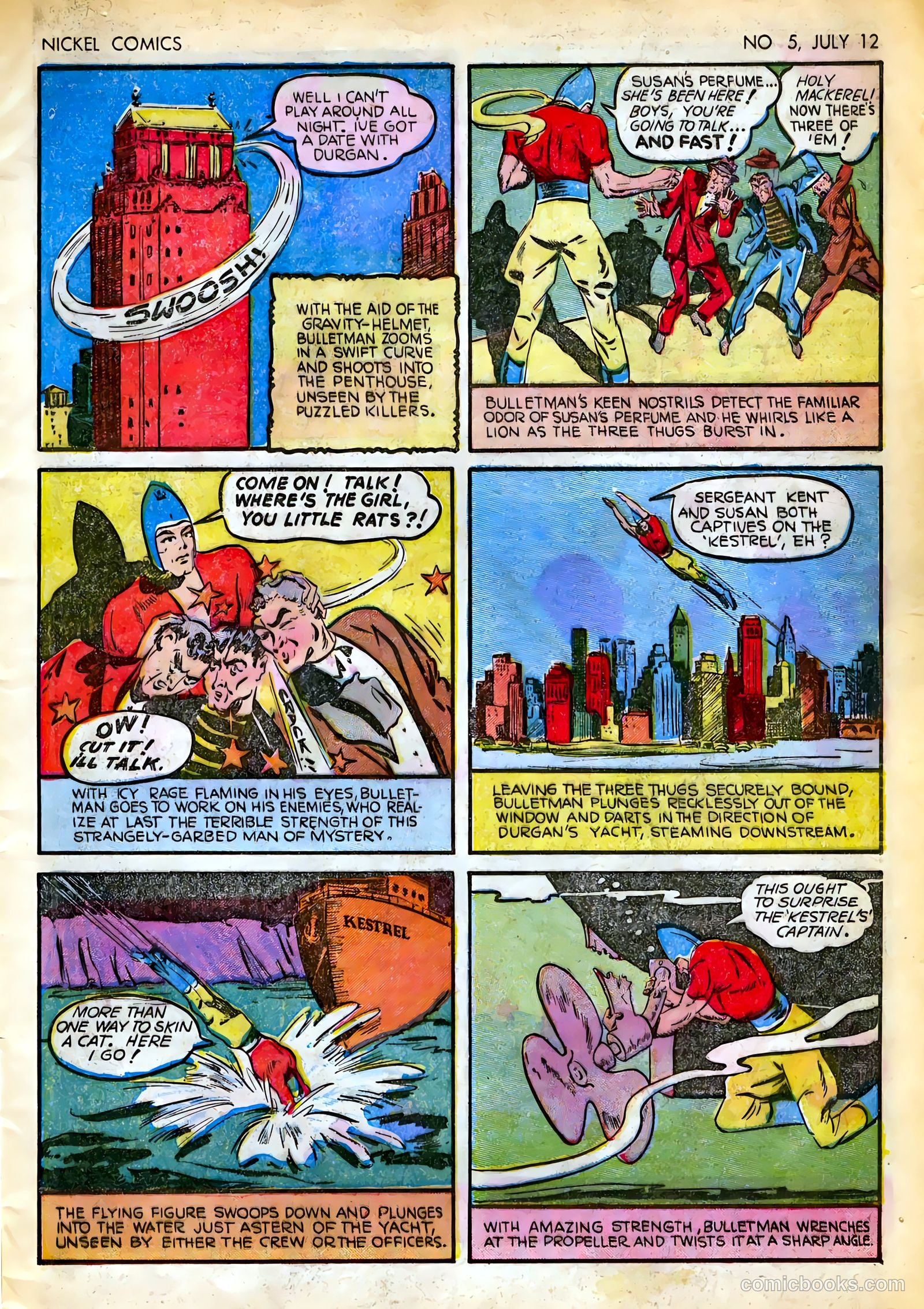 Nickel Comics #5 (1940) — page 9 of 36