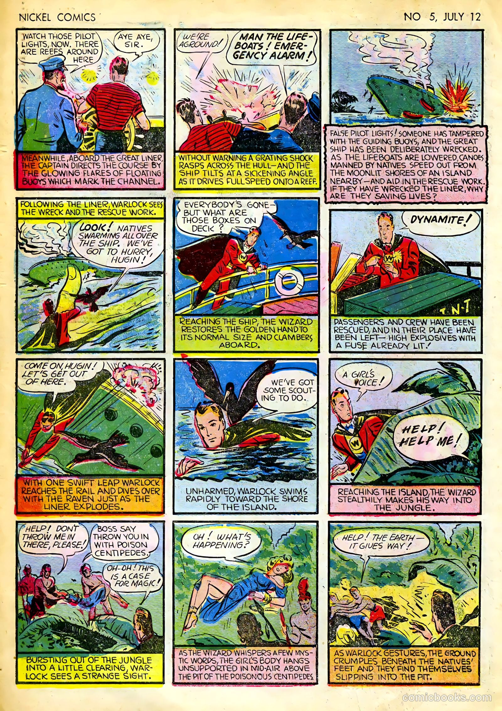 Nickel Comics #5 (1940) — page 14 of 36