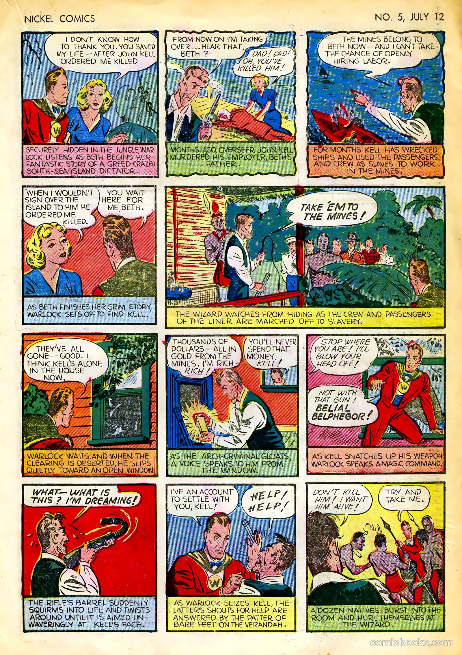 Nickel Comics #5 (1940) — page 15 of 36