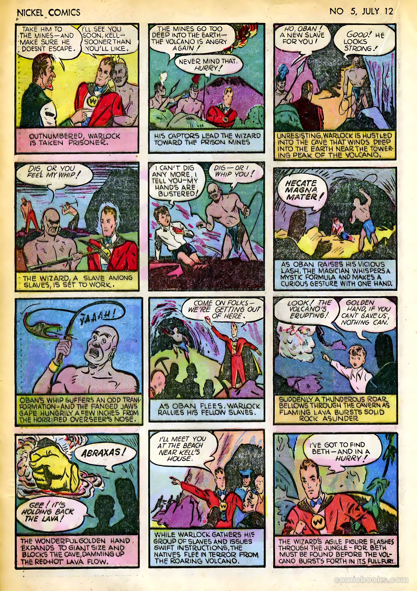 Nickel Comics #5 (1940) — page 16 of 36