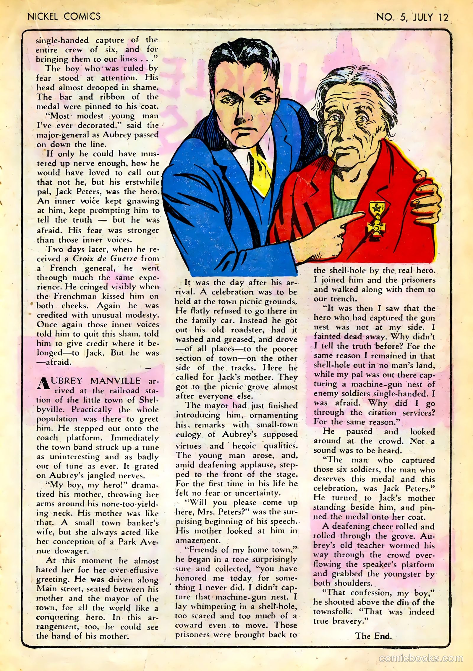 Nickel Comics #5 (1940) — page 19 of 36