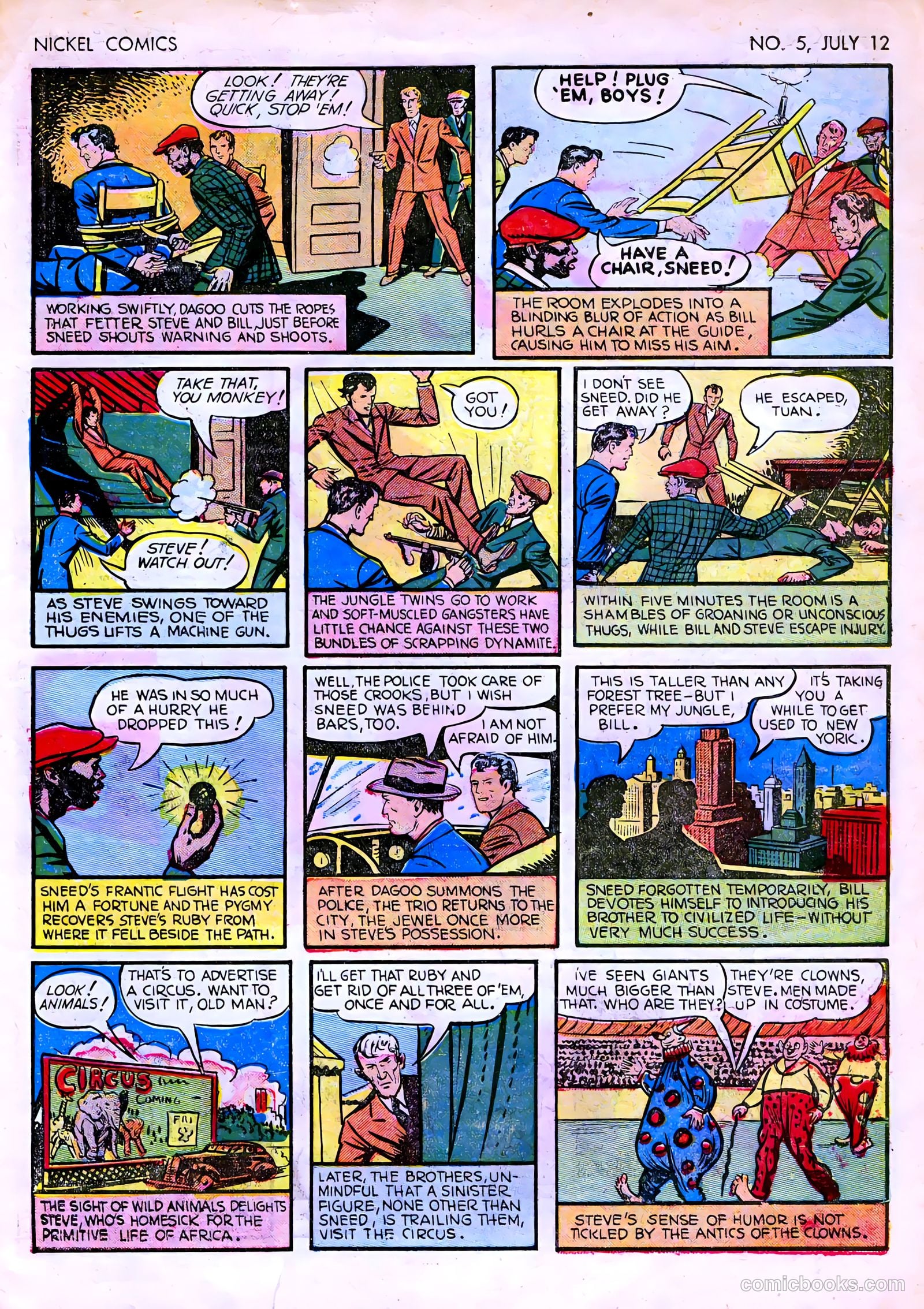 Nickel Comics #5 (1940) — page 23 of 36