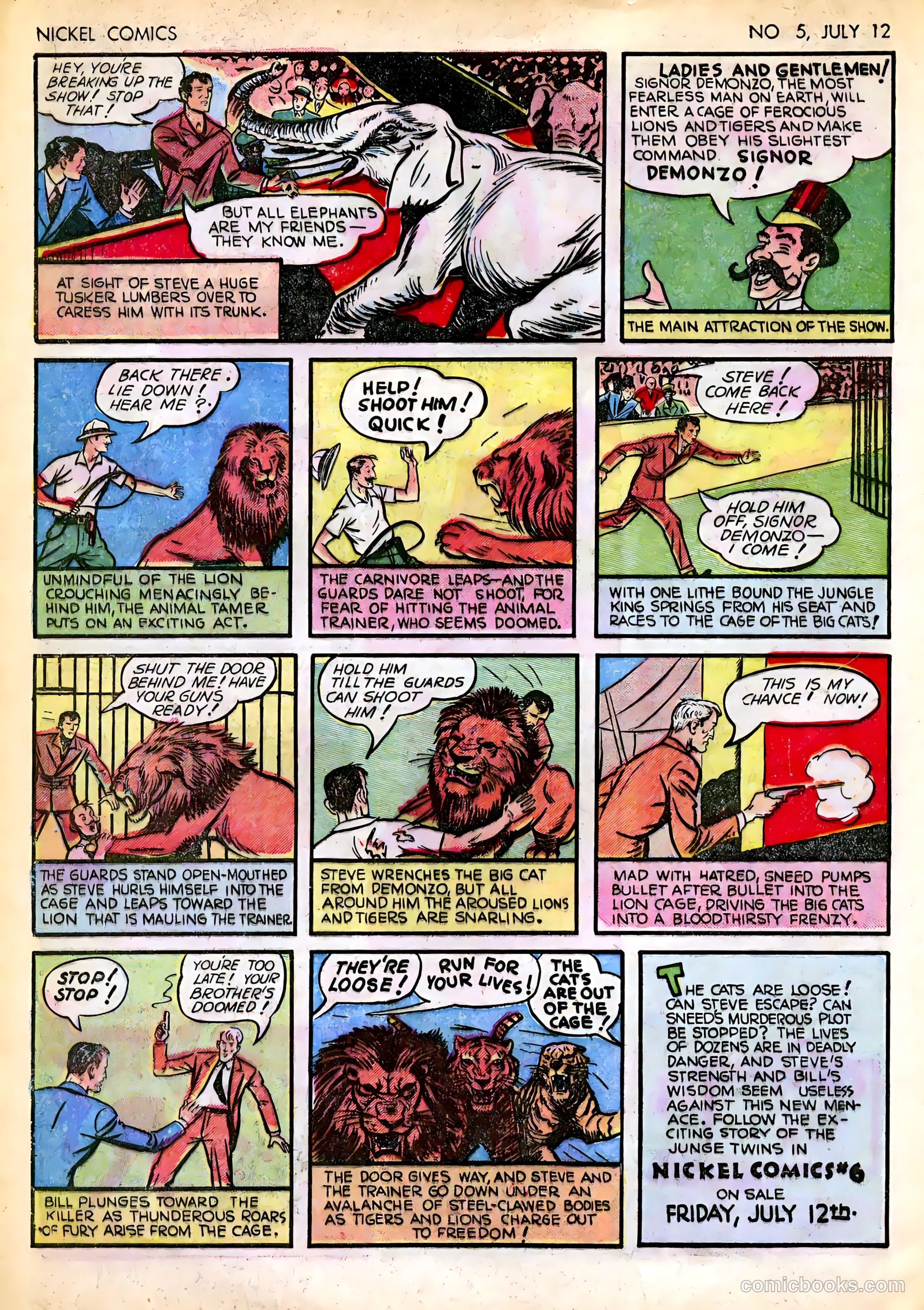 Nickel Comics #5 (1940) — page 24 of 36