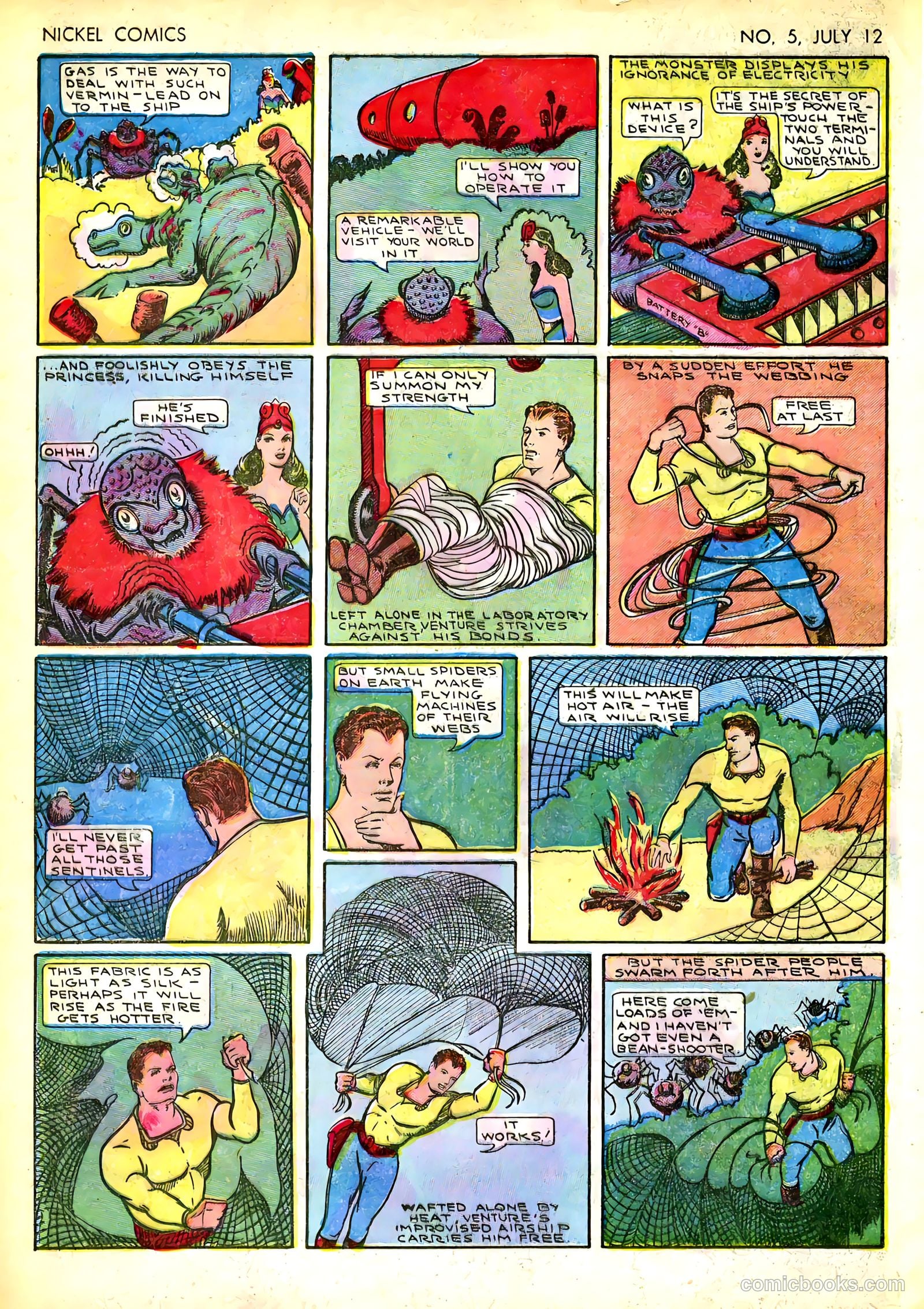 Nickel Comics #5 (1940) — page 28 of 36