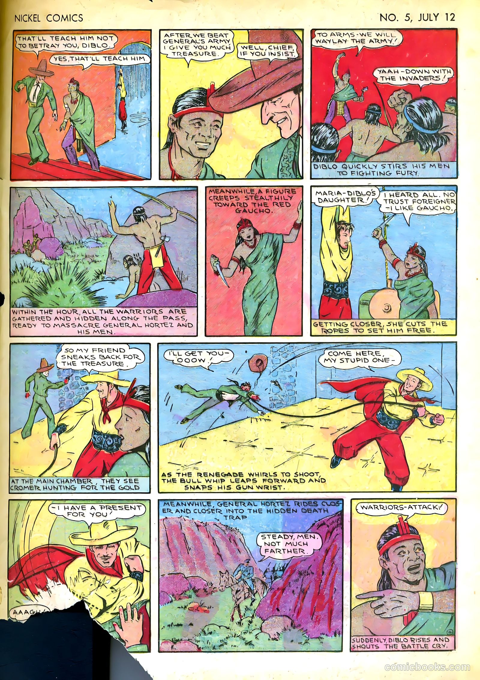 Nickel Comics #5 (1940) — page 33 of 36