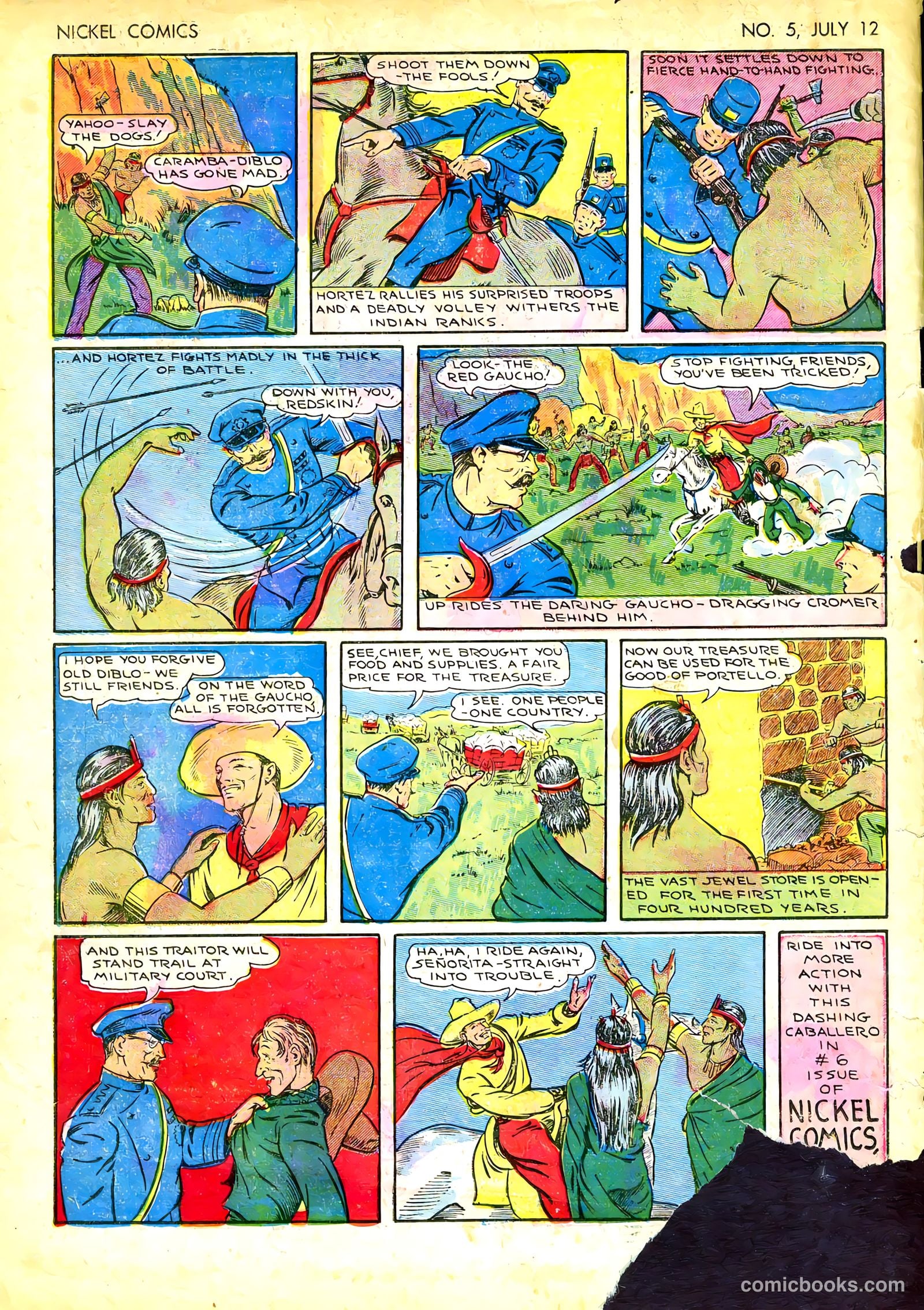 Nickel Comics #5 (1940) — page 34 of 36