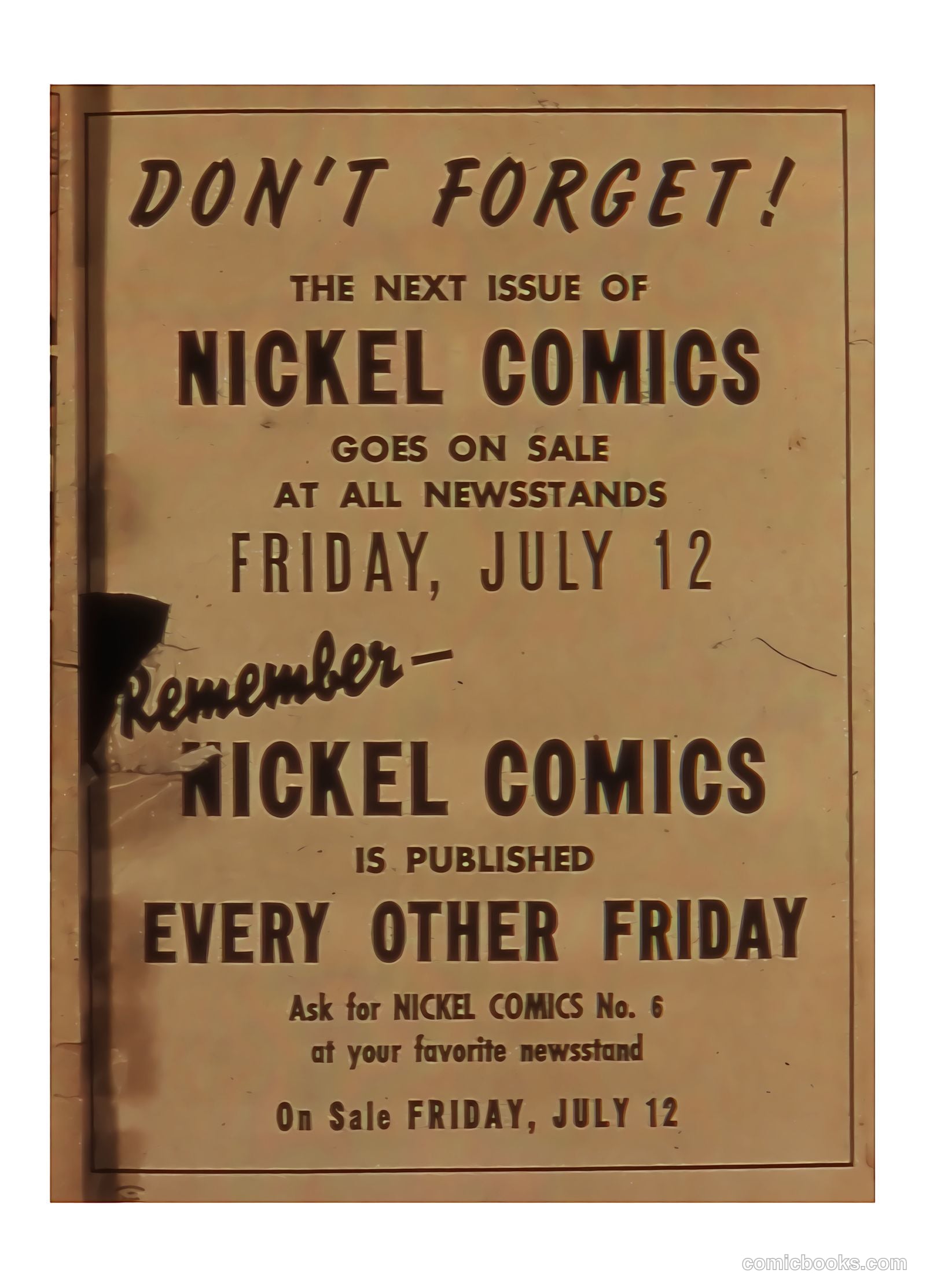 Nickel Comics #5 (1940) — page 35 of 36