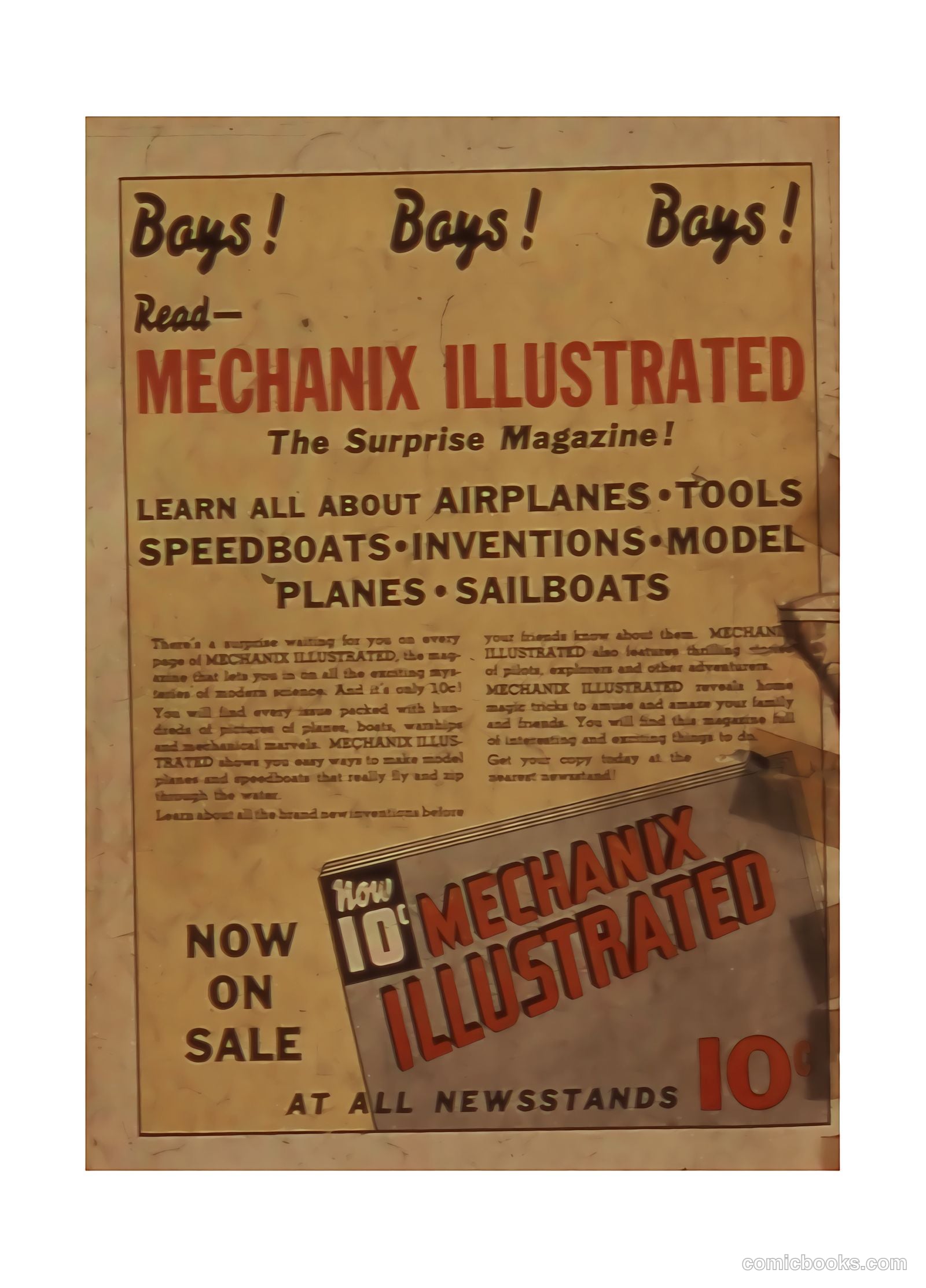 Nickel Comics #5 (1940) — page 36 of 36