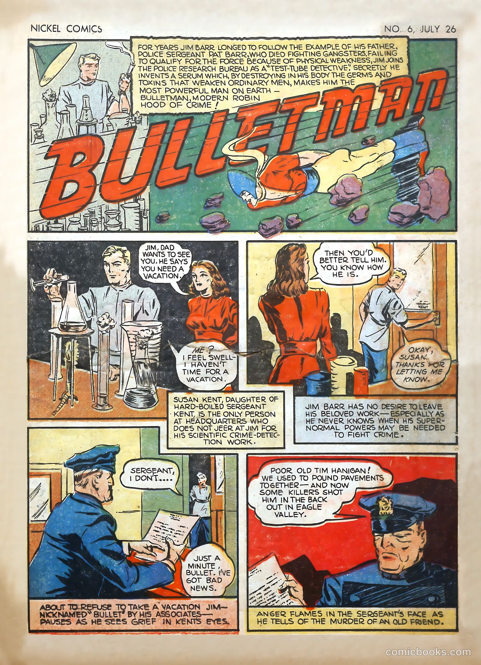 Nickel Comics #6 (1940) — page 3 of 37