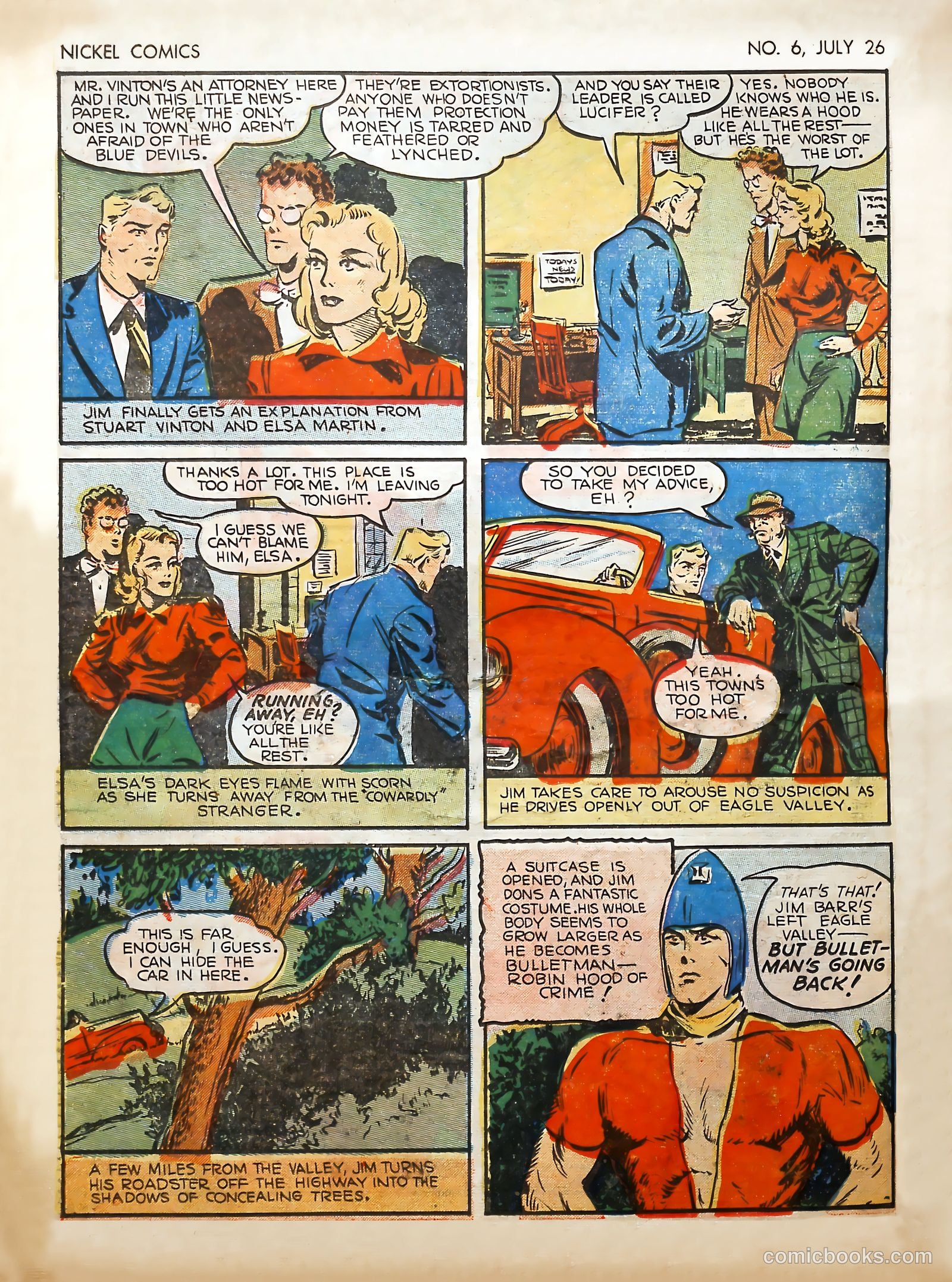 Nickel Comics #6 (1940) — page 6 of 37
