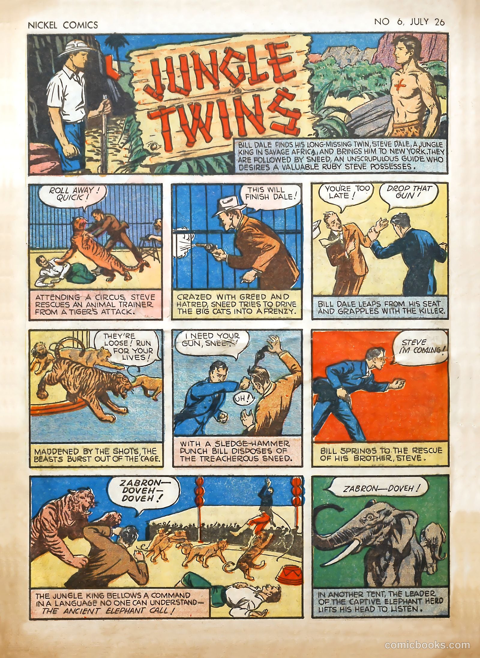 Nickel Comics #6 (1940) — page 20 of 37