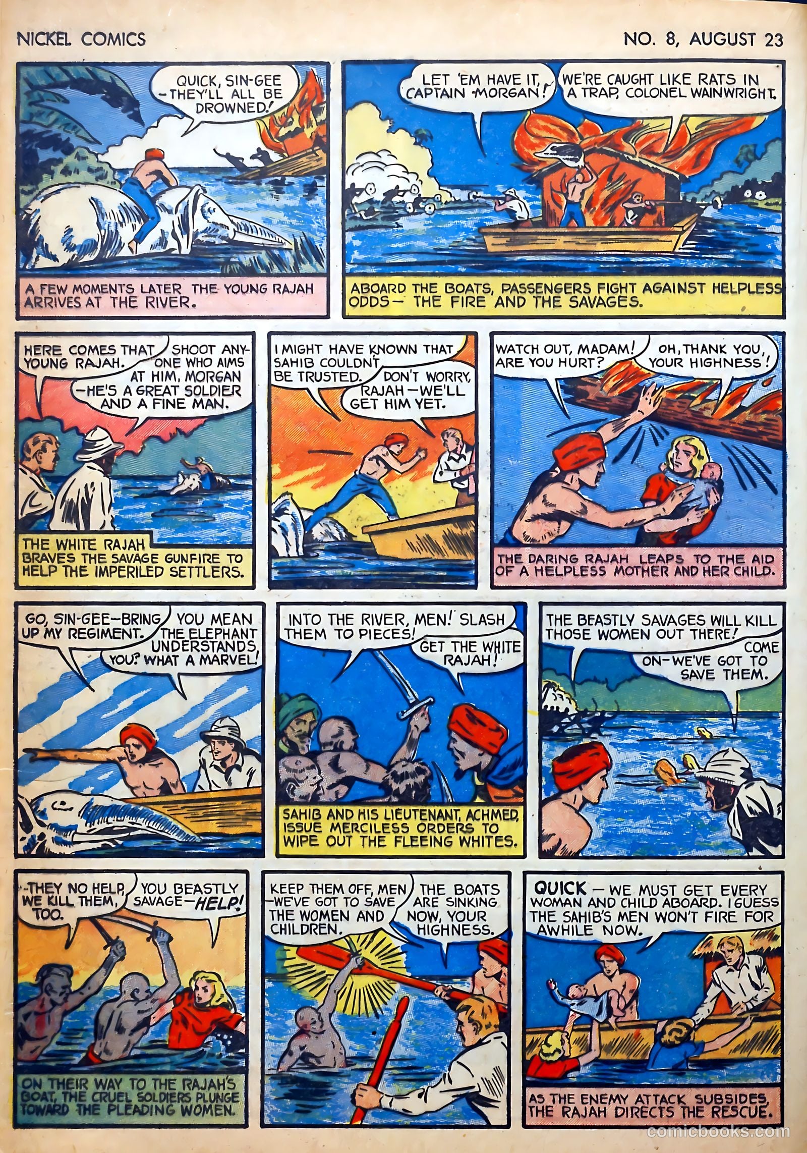Nickel Comics #8 (1940) — page 17 of 37