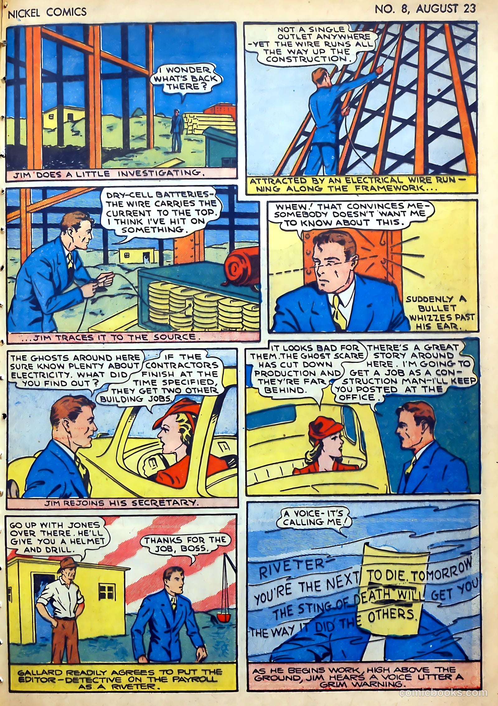 Nickel Comics #8 (1940) — page 22 of 37