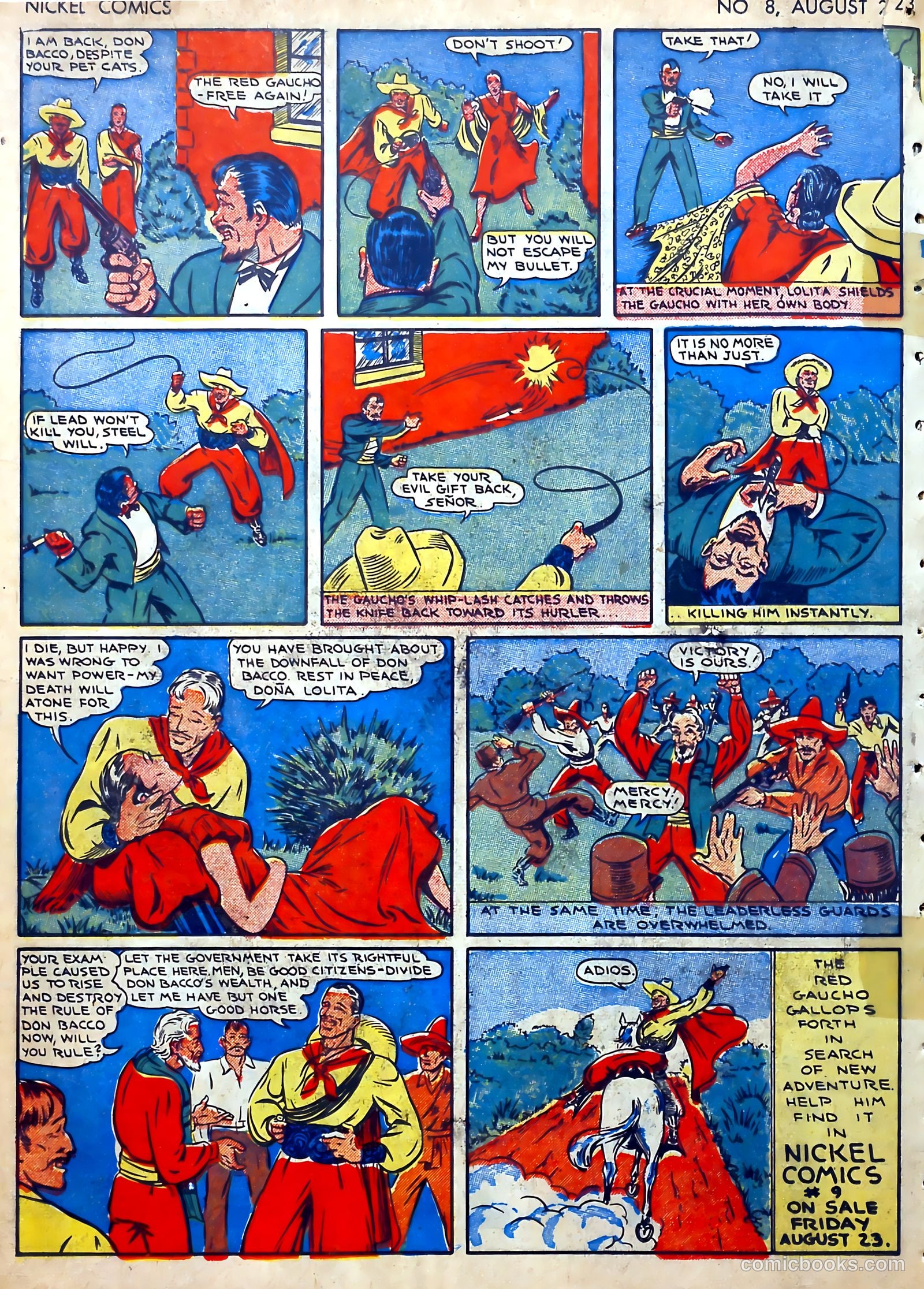 Nickel Comics #8 (1940) — page 35 of 37