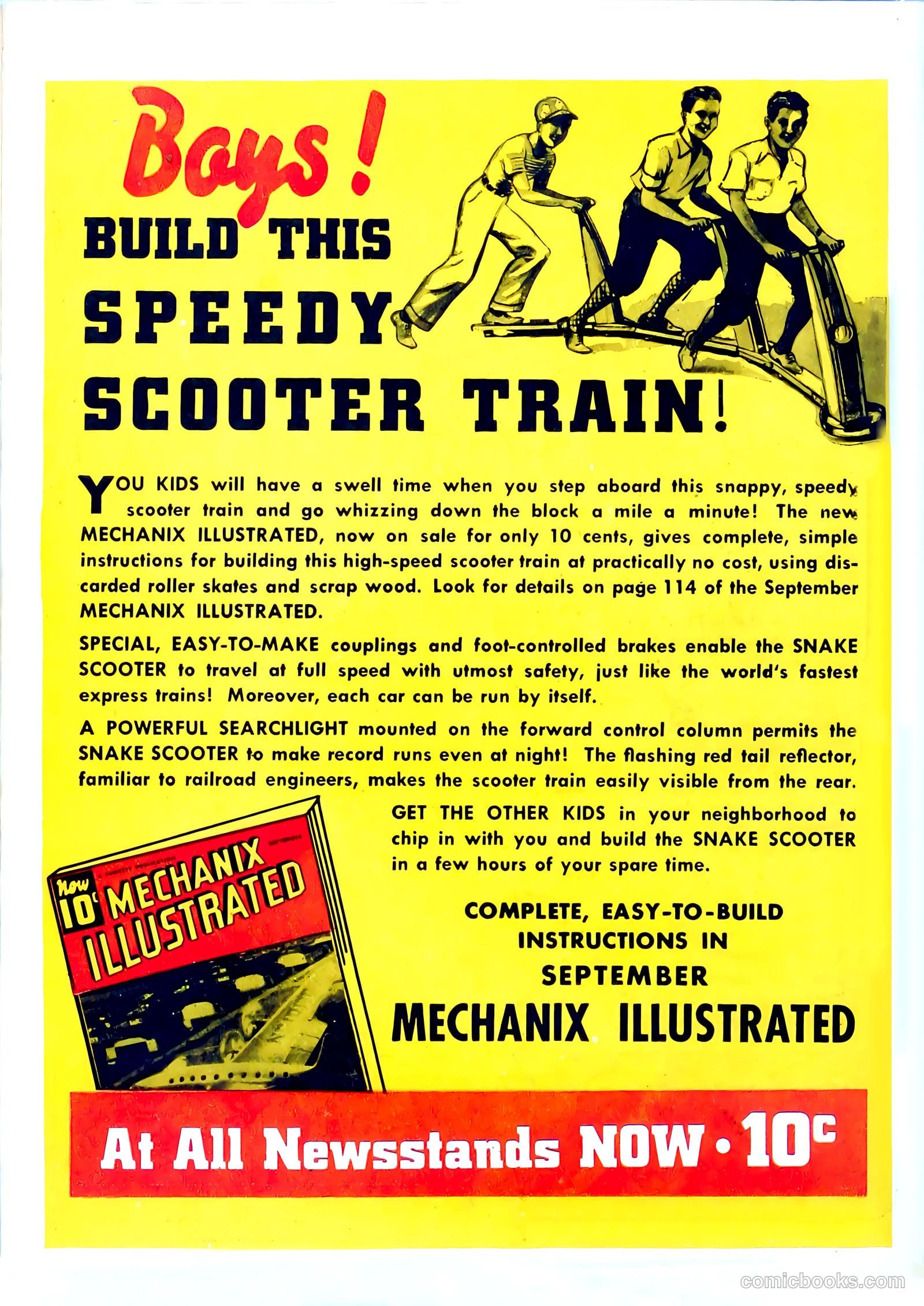 Nickel Comics #8 (1940) — page 37 of 37
