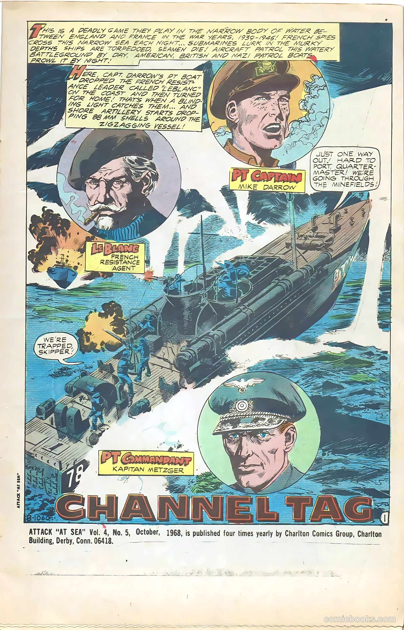Attack "at Sea" #5 (1968) — page 3 of 36