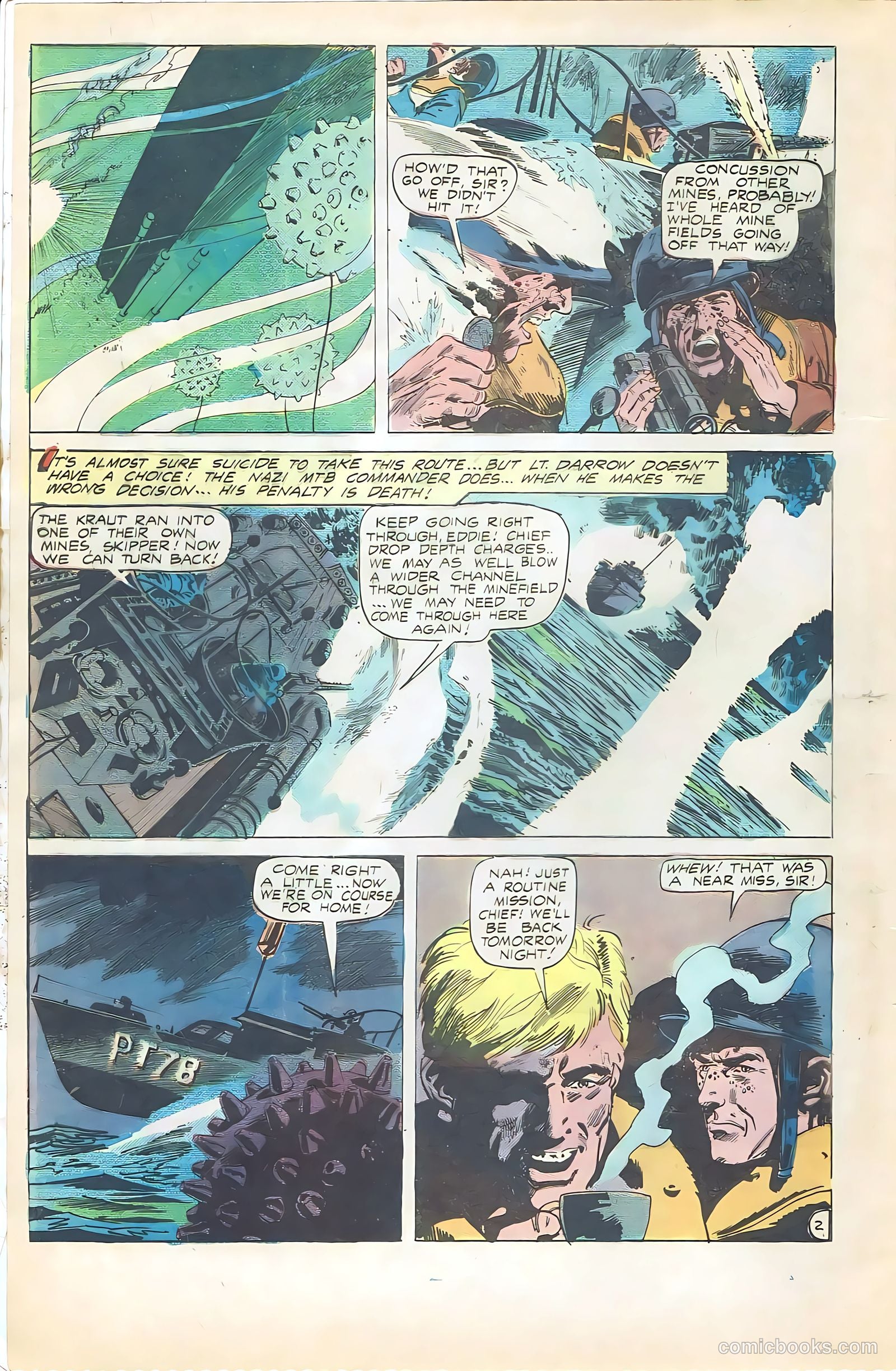 Attack "at Sea" #5 (1968) — page 4 of 36