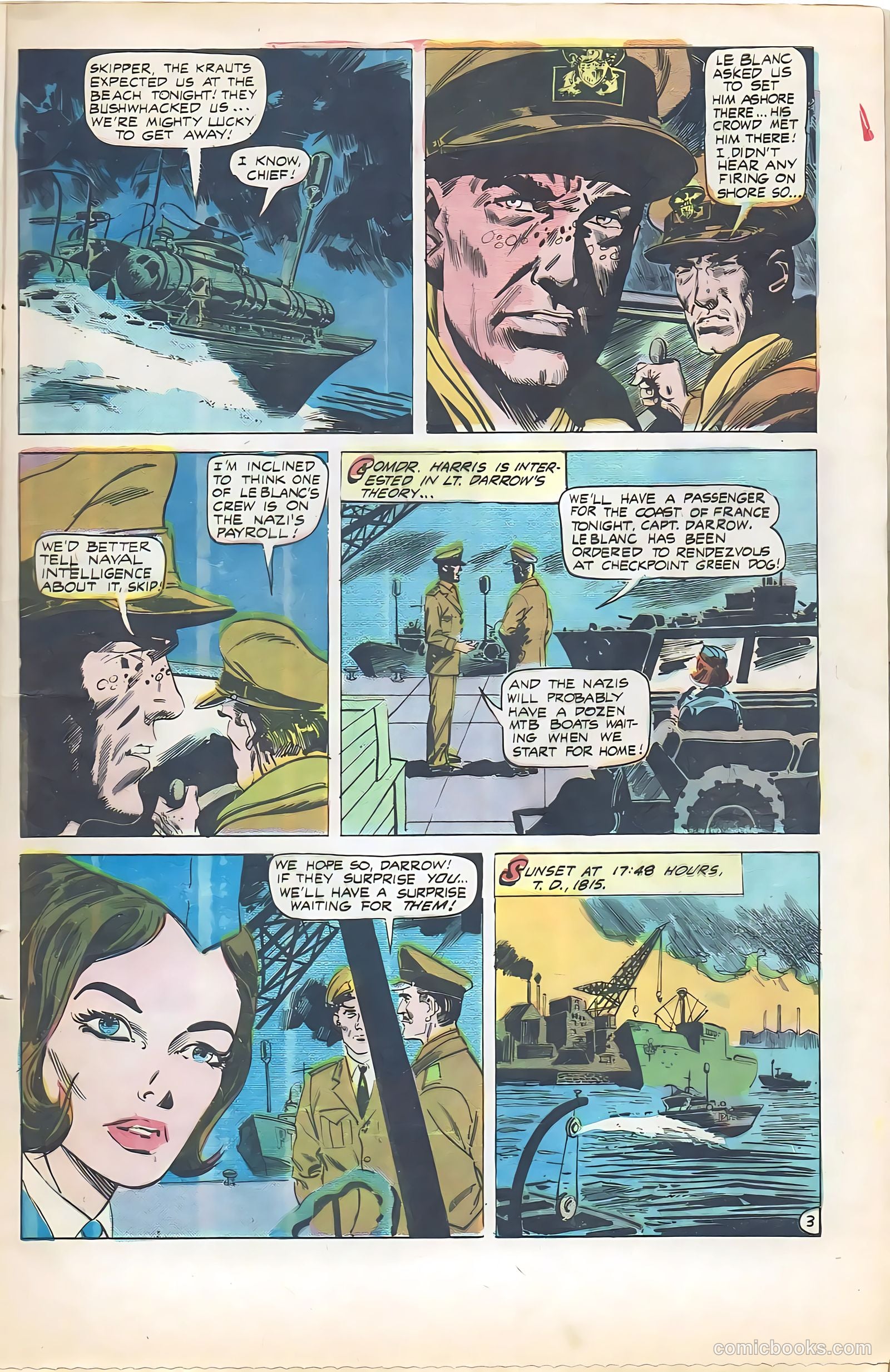 Attack "at Sea" #5 (1968) — page 5 of 36