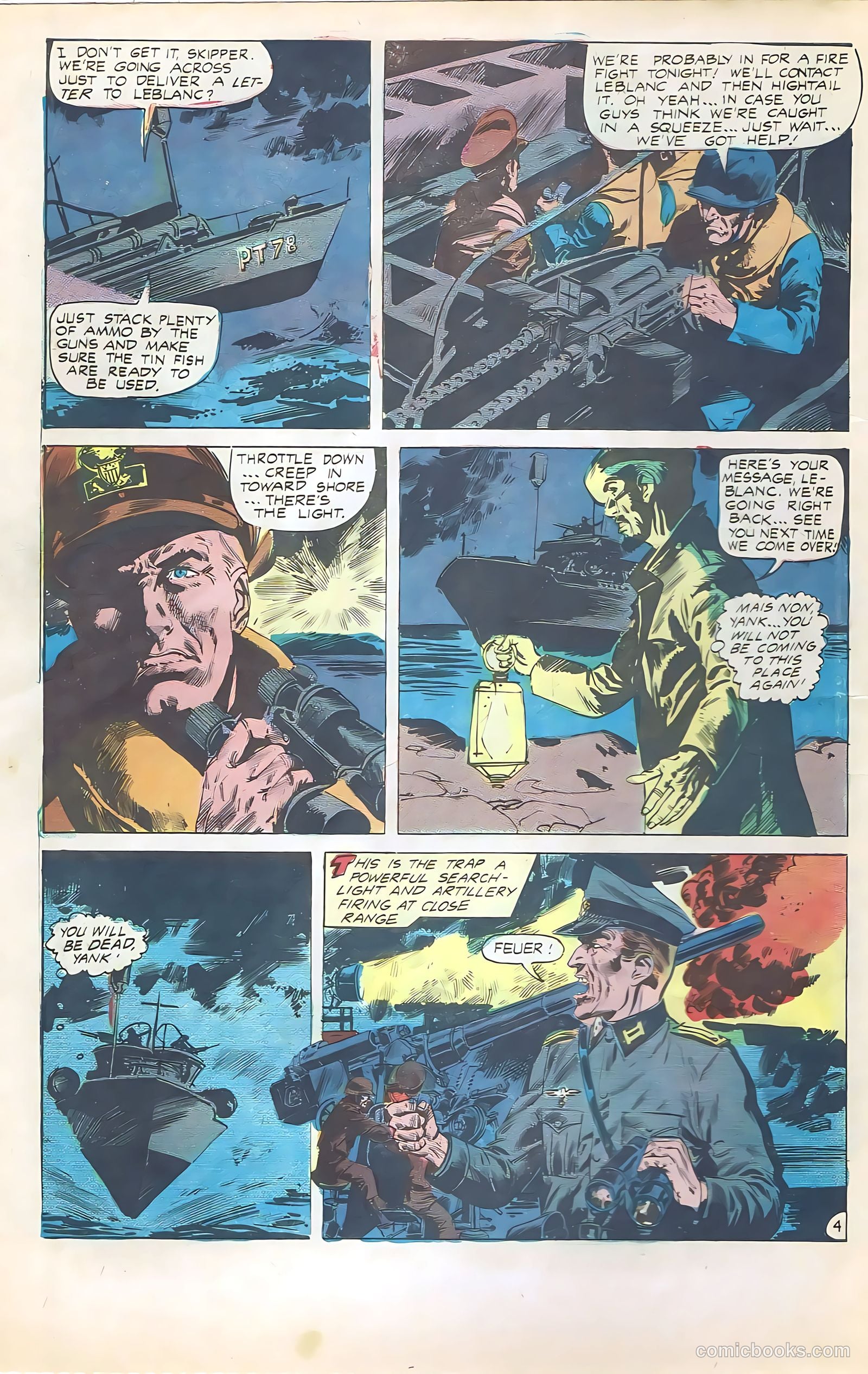 Attack "at Sea" #5 (1968) — page 6 of 36