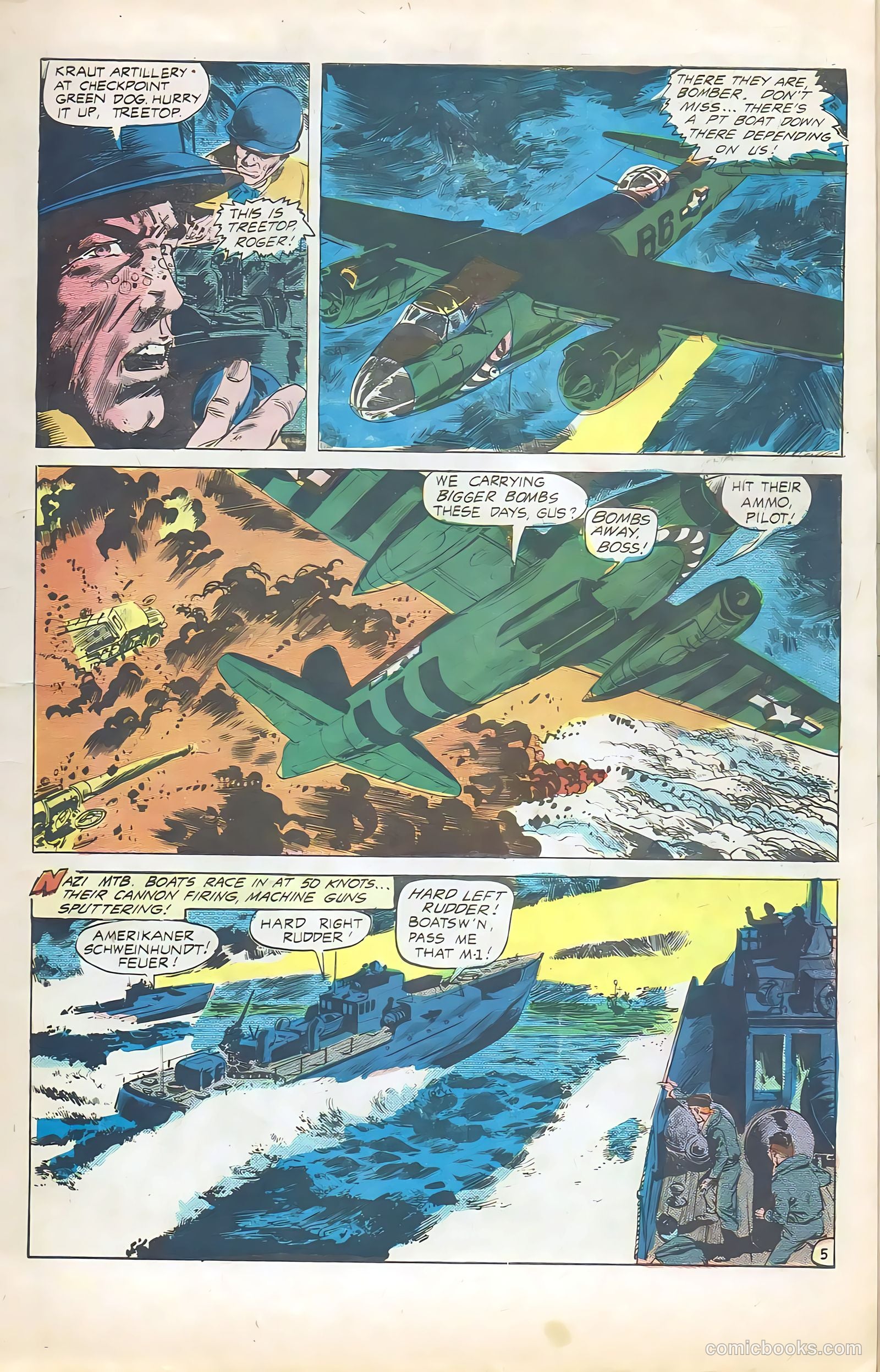 Attack "at Sea" #5 (1968) — page 7 of 36