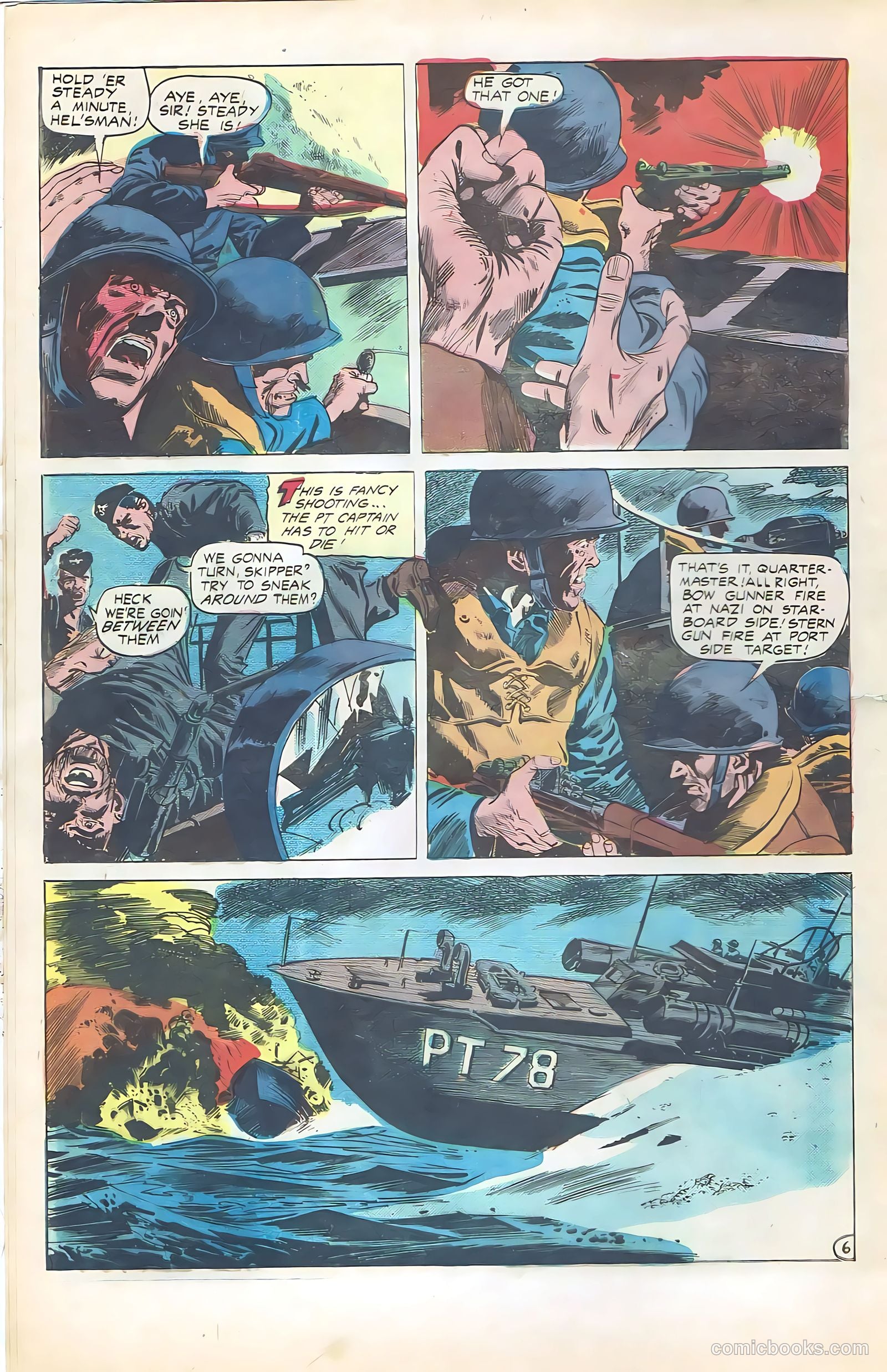 Attack "at Sea" #5 (1968) — page 8 of 36