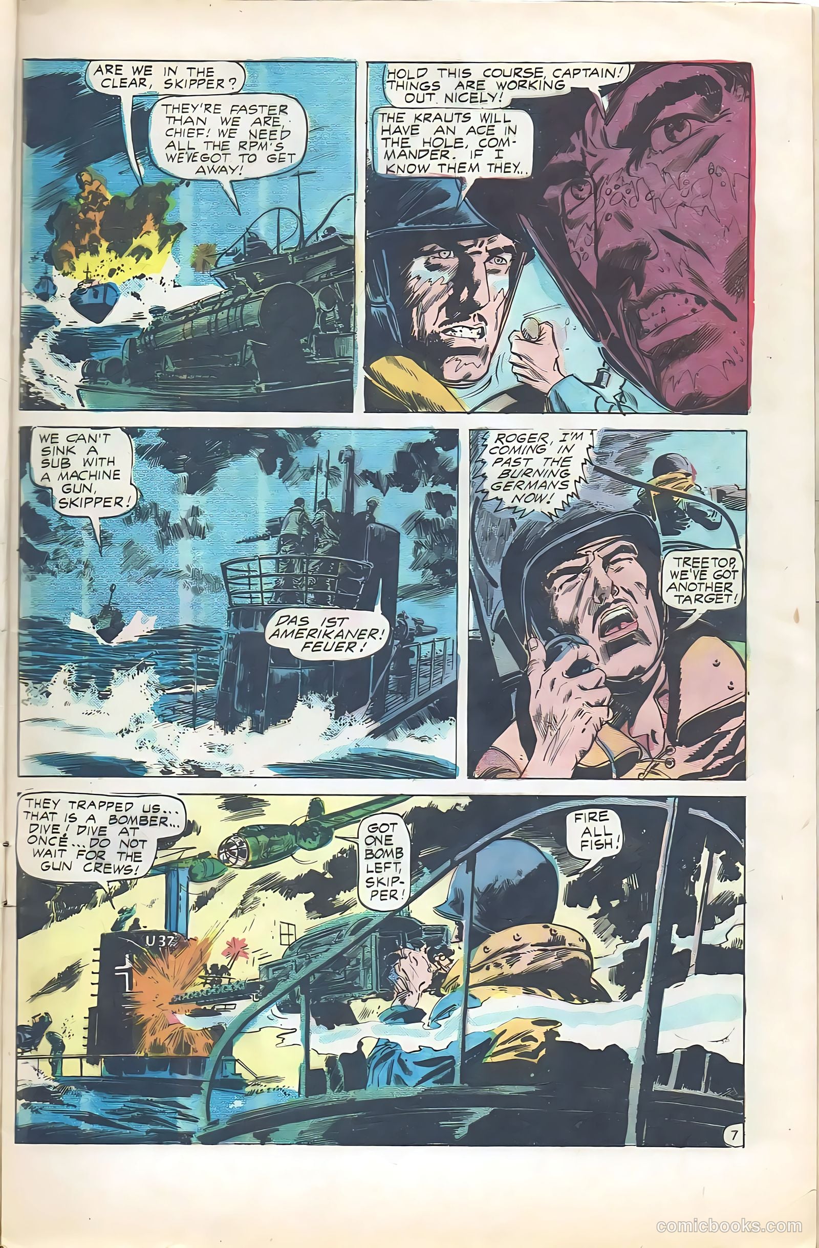 Attack "at Sea" #5 (1968) — page 9 of 36