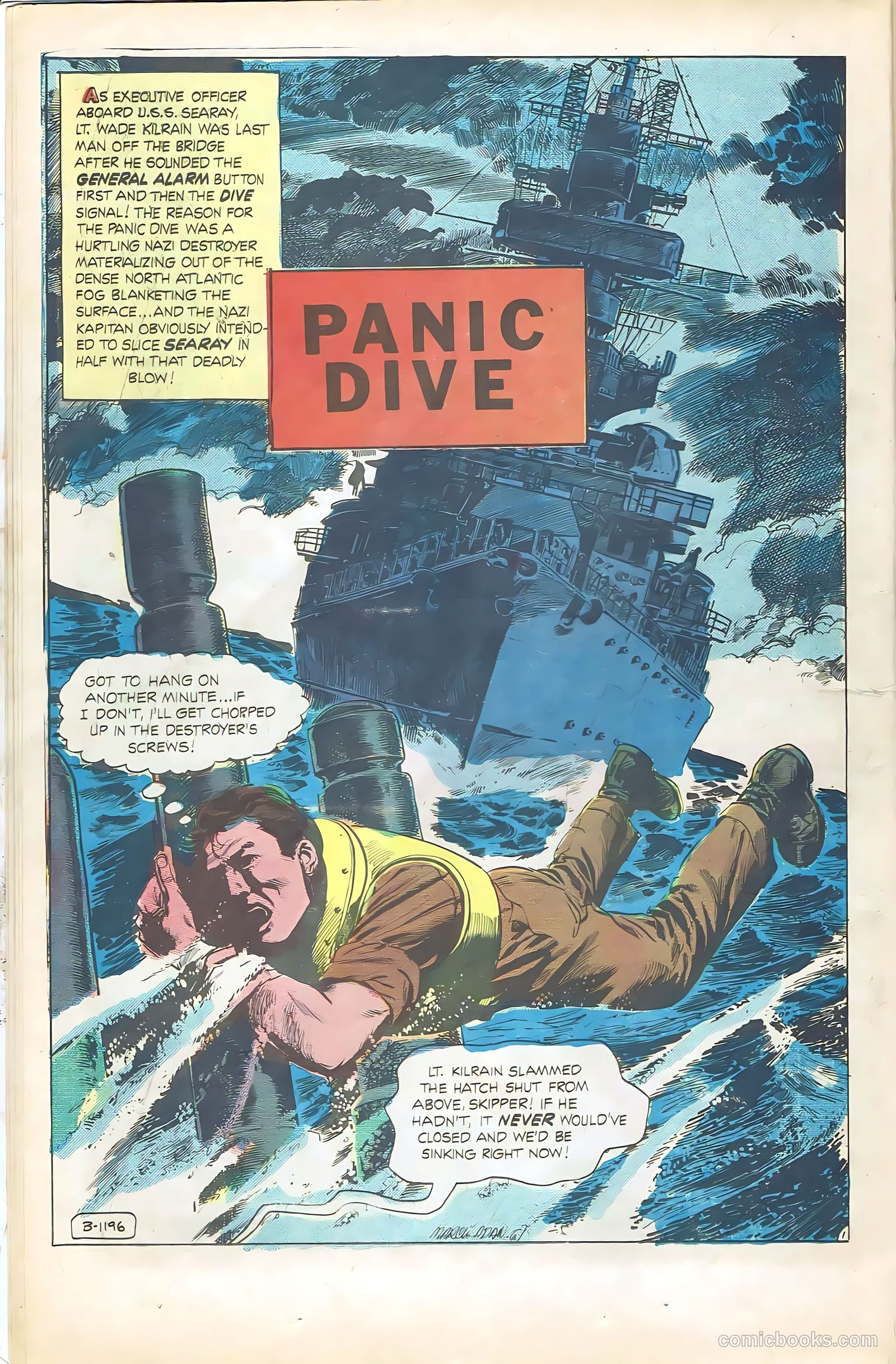 Attack "at Sea" #5 (1968) — page 14 of 36