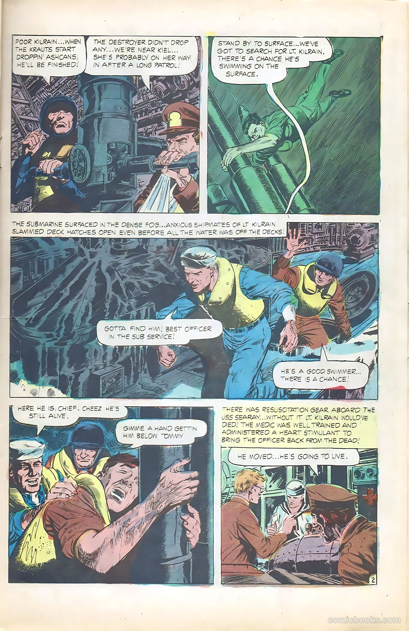 Attack "at Sea" #5 (1968) — page 15 of 36