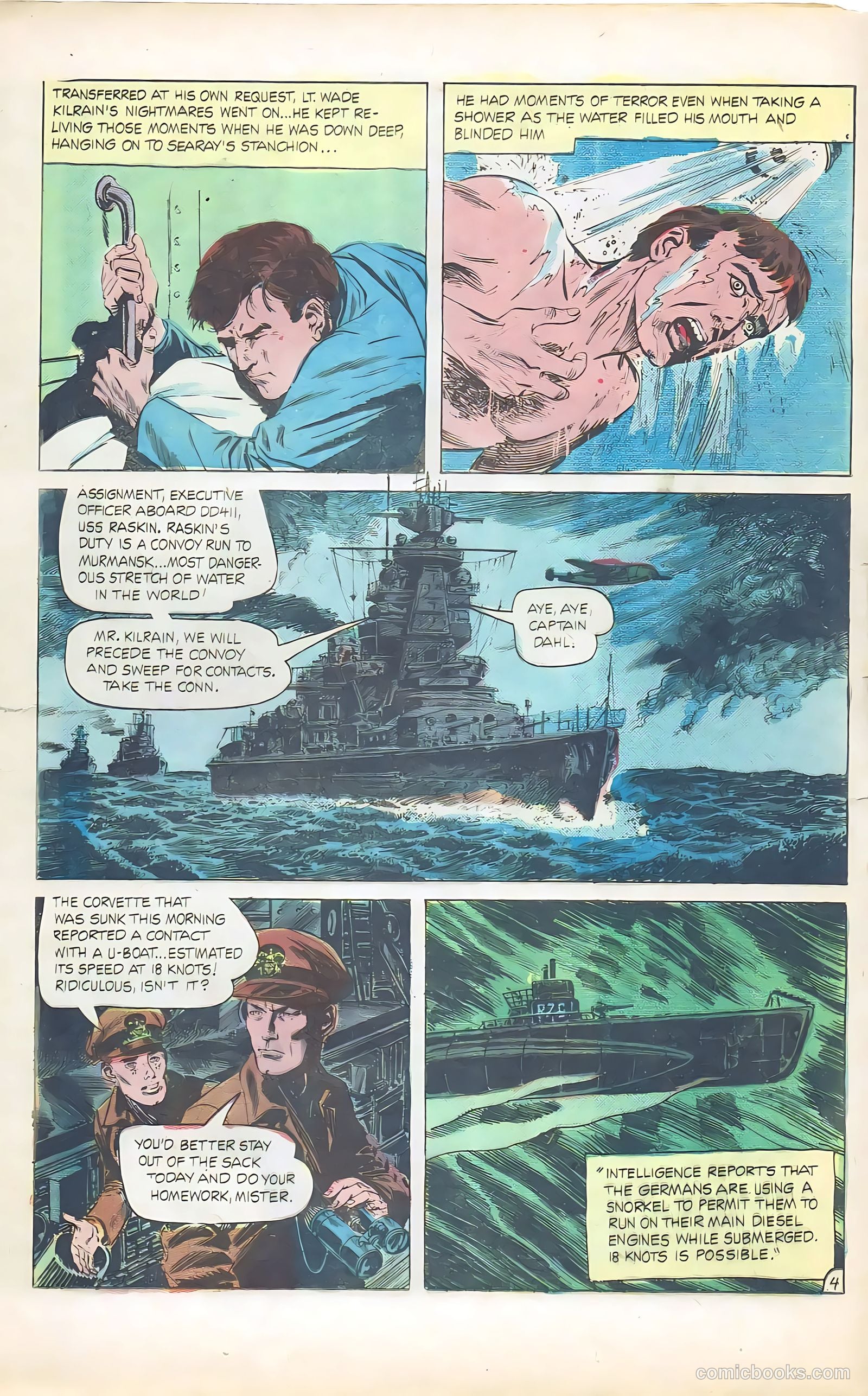 Attack "at Sea" #5 (1968) — page 17 of 36